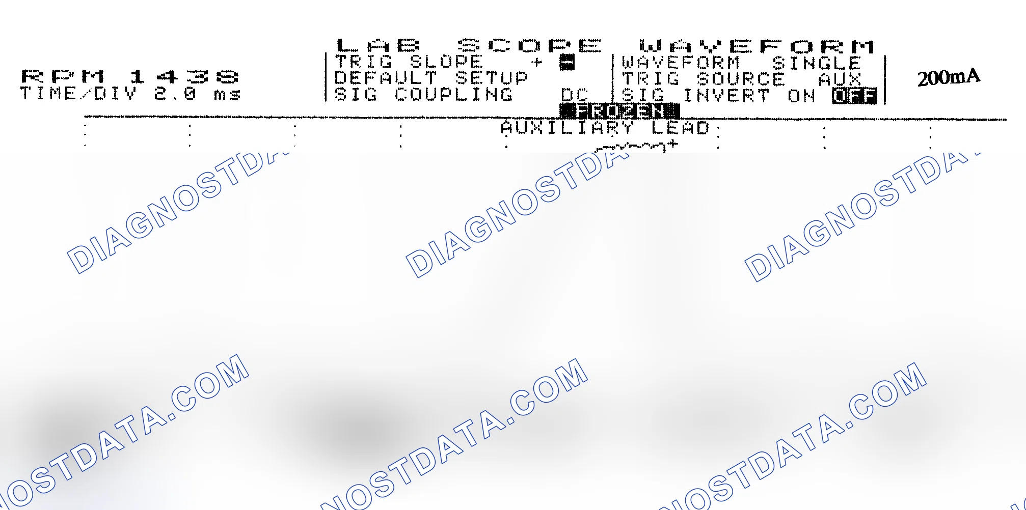 Scheme 15: Single Injector w/Normal Current Flow - Current Pattern