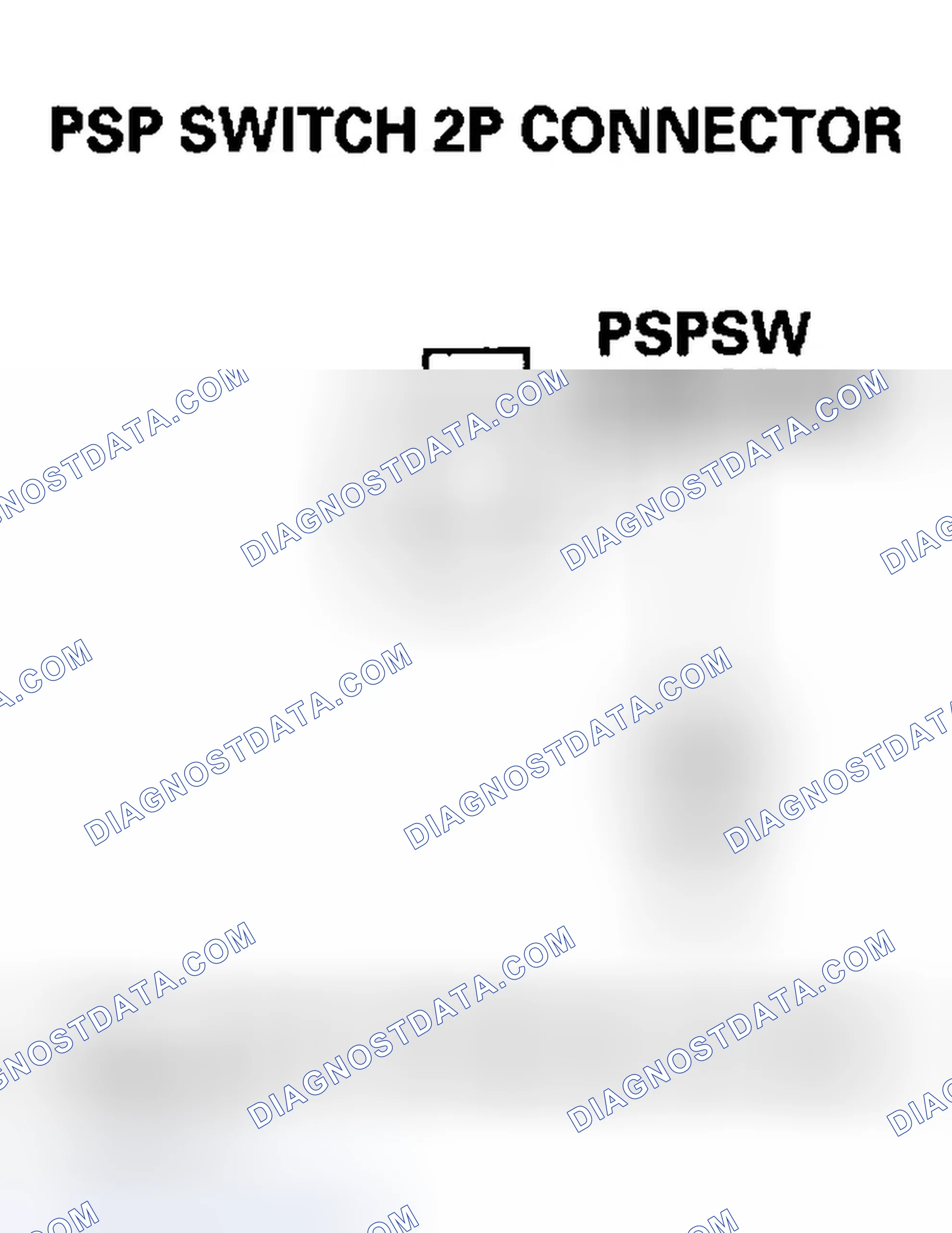 Scheme 268: PSP Switch Signal Circuit Troubleshooting