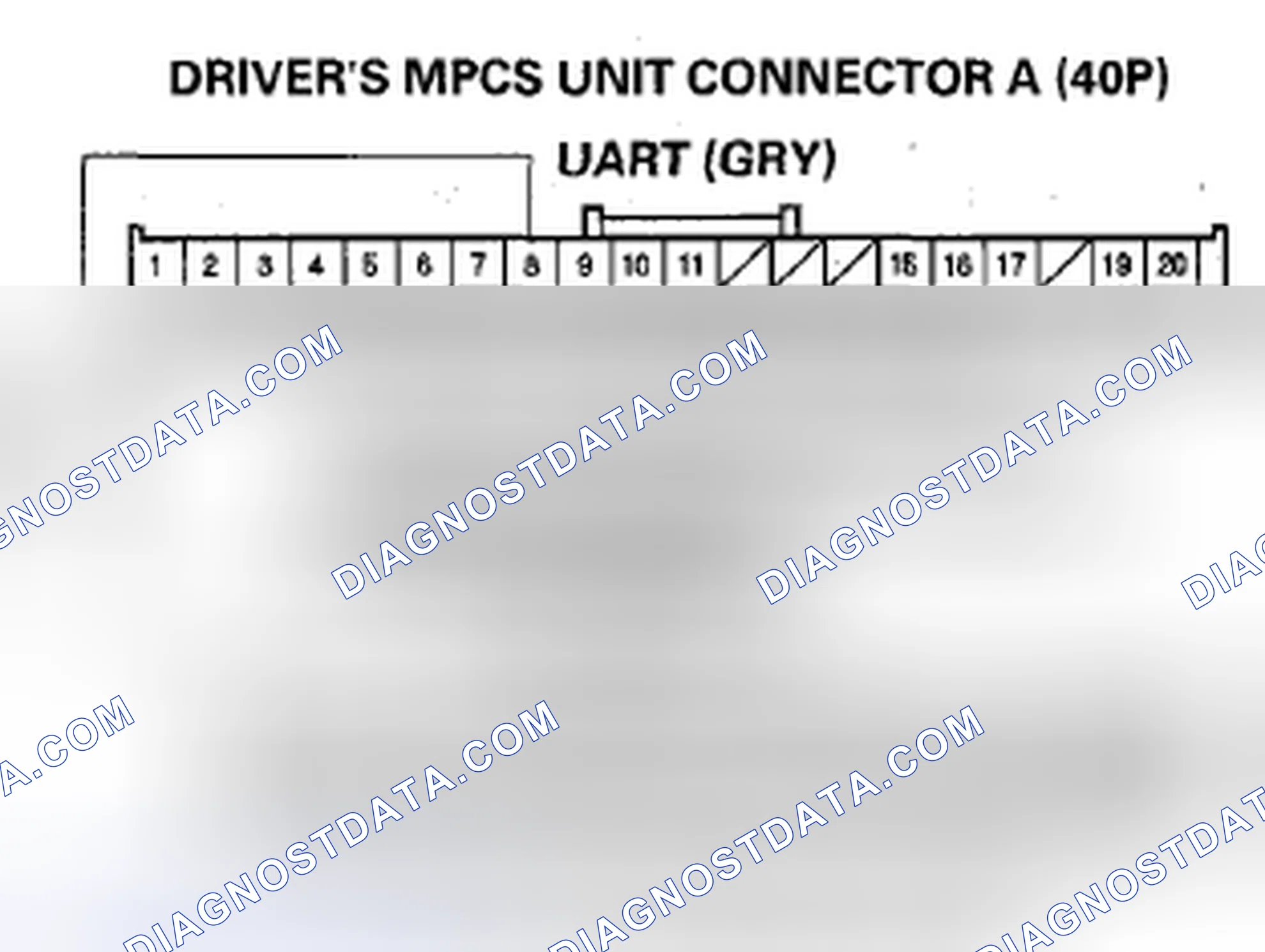 Scheme 25: DTC B2188: UART Communication Error 2 (Driver's MPCS Unit from other node)