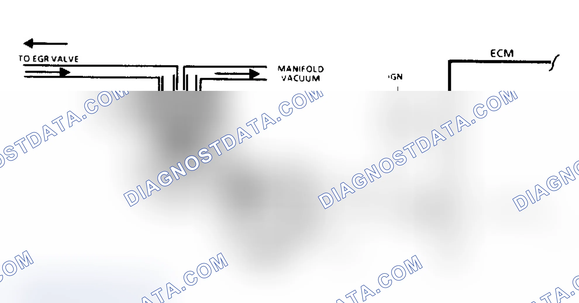 Scheme 124: EGR System Check Schematic (2.8/4.3L "S/T" & 5.7/7.4L Over 8500 GVW)
