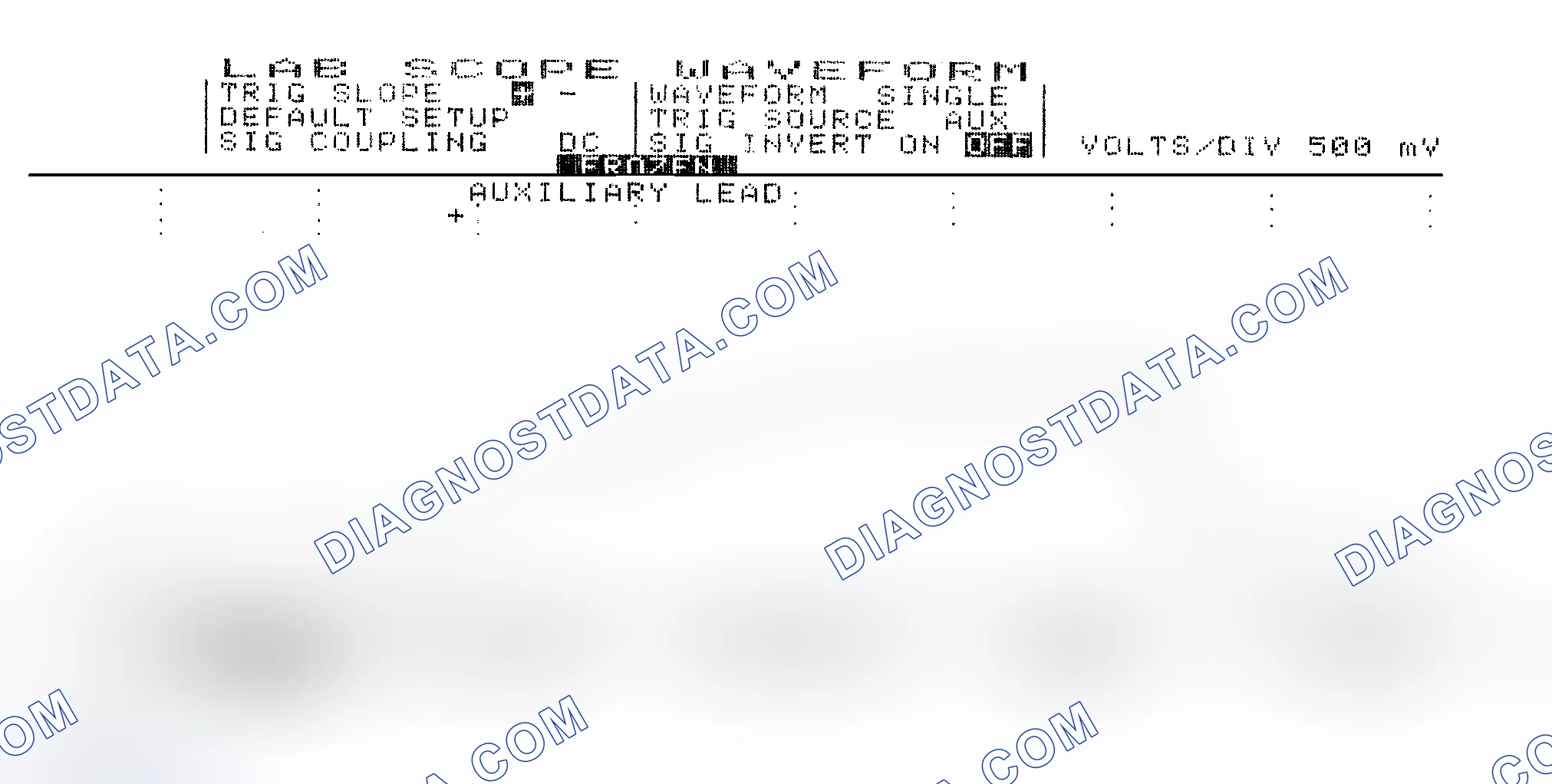 Scheme 14: Single Injector w/Excessive Current Flow - Current Pattern