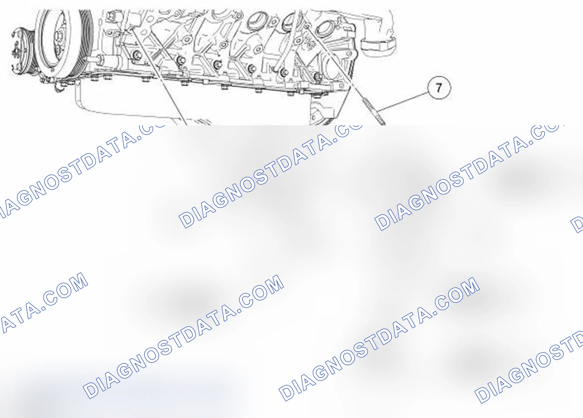 Scheme 414: Oil Filter Adapter Mounting