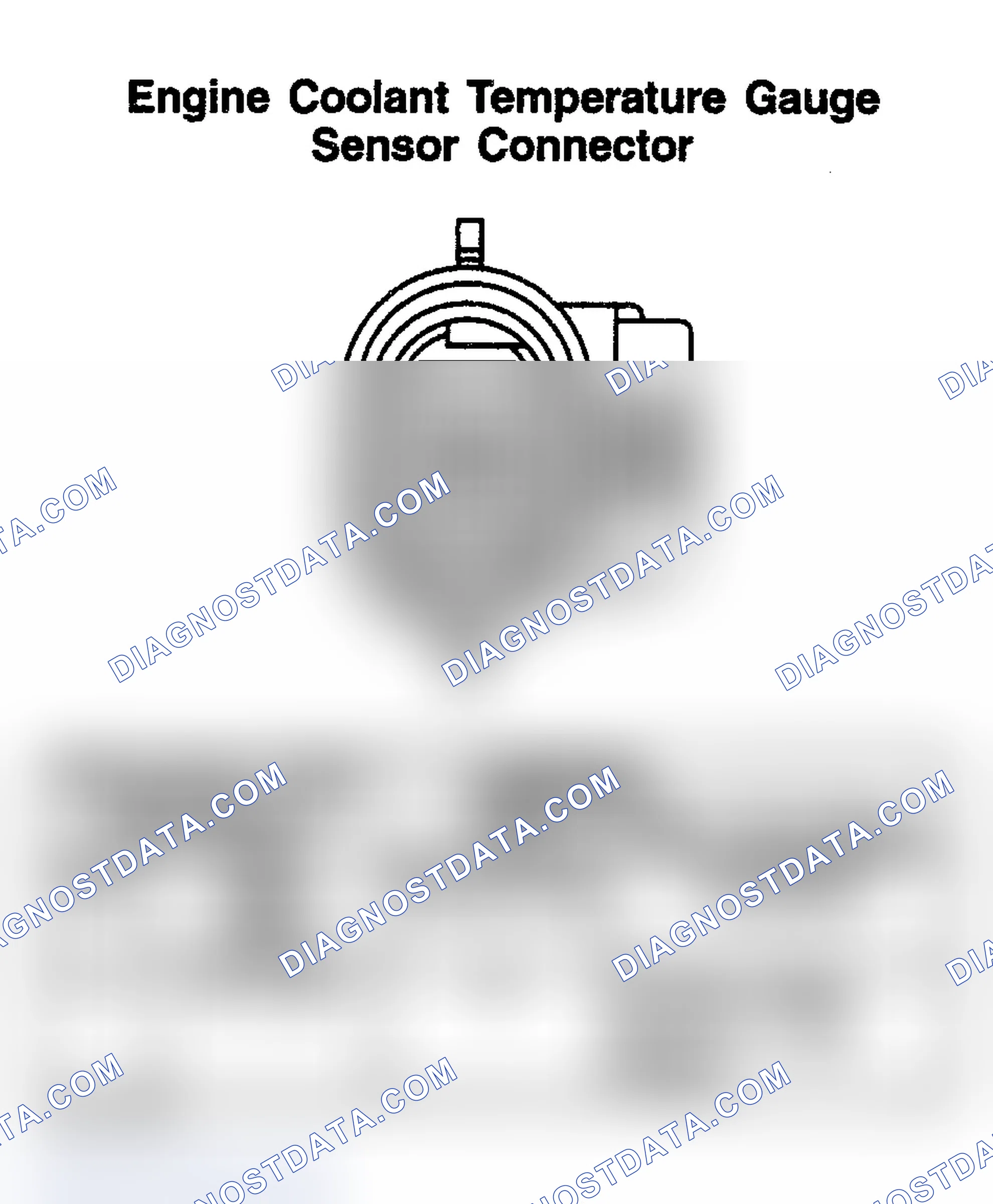 Scheme 146: ENGINE COOLANT TEMPERATURE GAUGE SENSOR