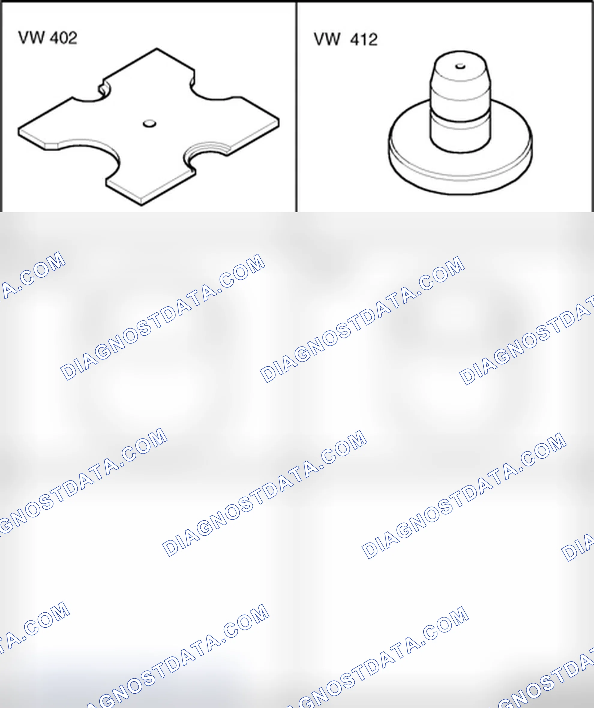 Scheme 108: Control arm bearing, replacing