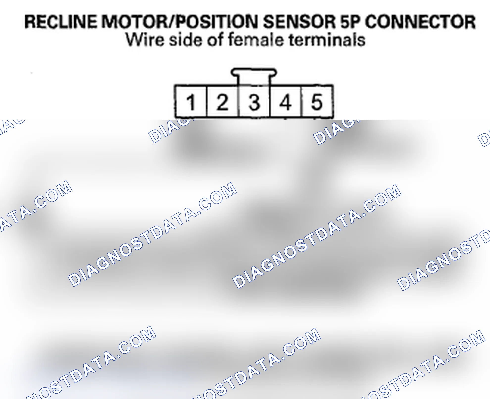 Scheme 372: DTC B1828: Power Seat Recline Motor Pulse Error