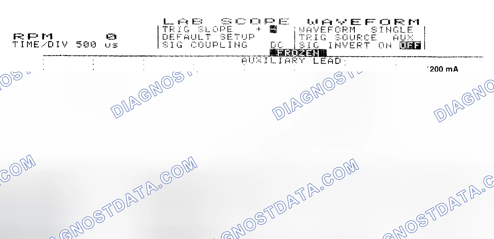 Scheme 17: Single Injector w/Normal Current Flow - Current Pattern
