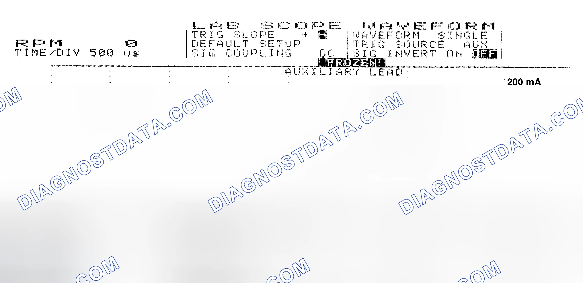 Scheme 17: Single Injector w/Normal Current Flow - Current Pattern
