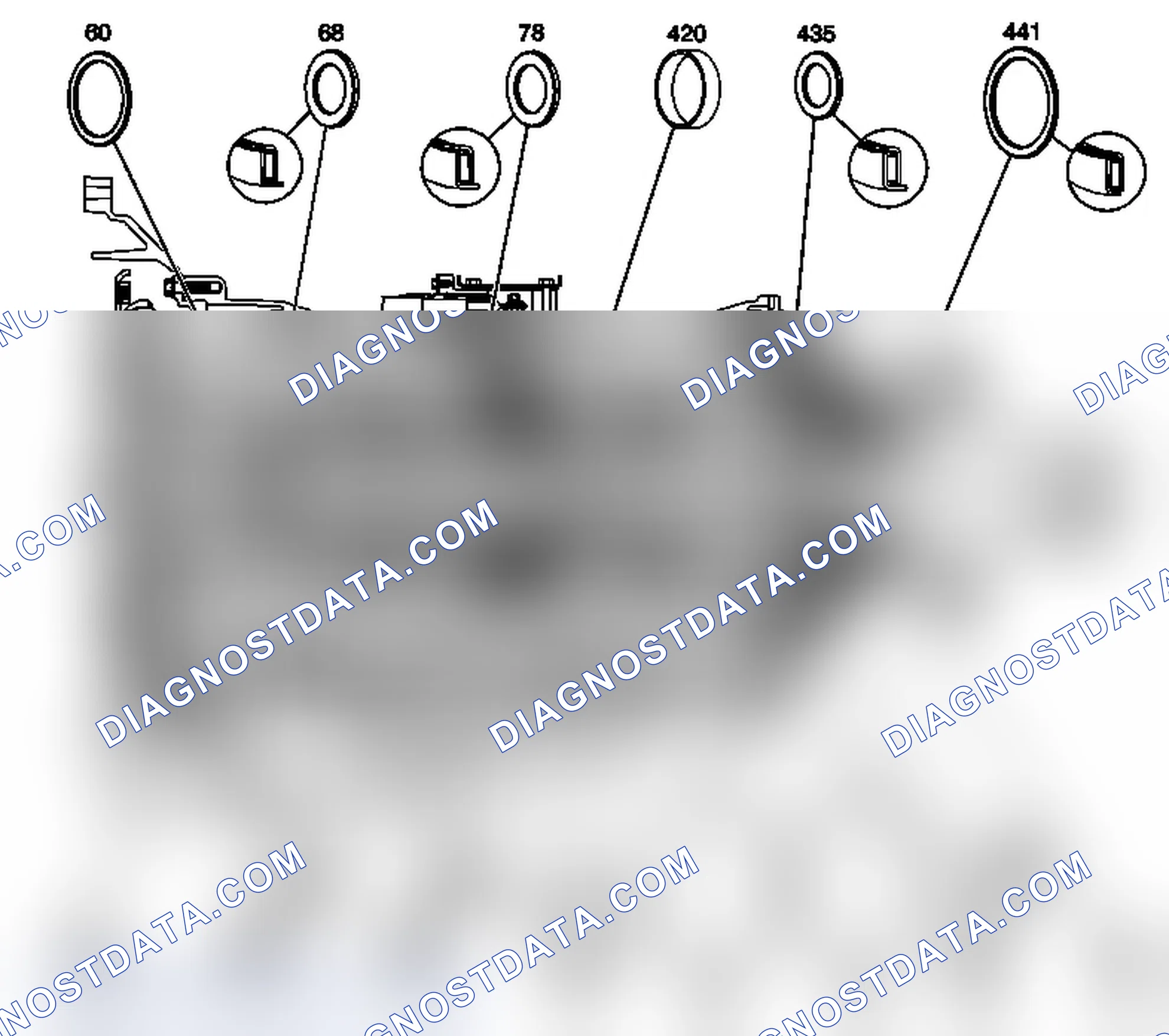 Scheme 297: Bushing, Bearing, and Washer Locations