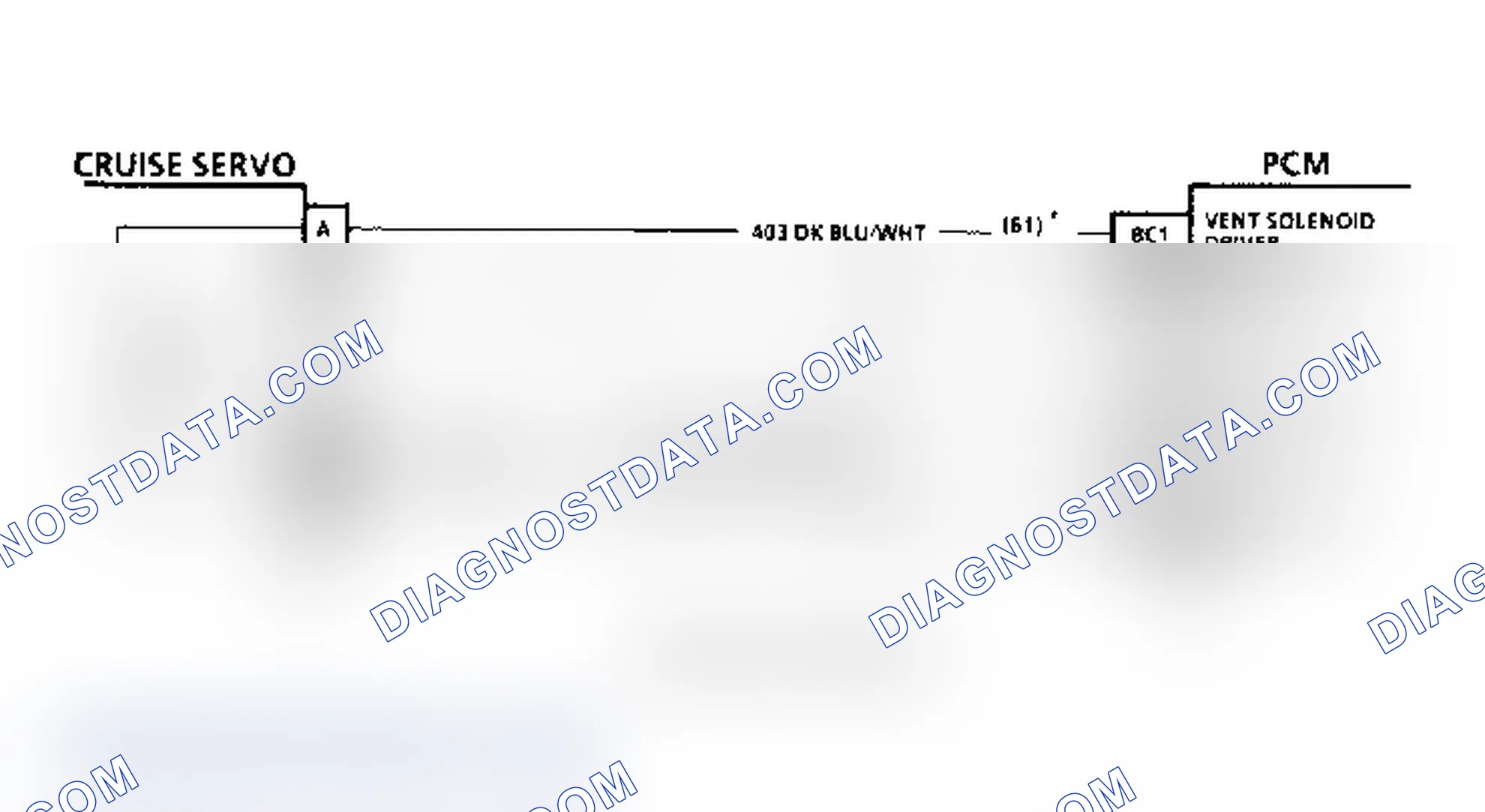 Scheme 122: CODE 61, CRUISE VENT SOLENOID 3.8L