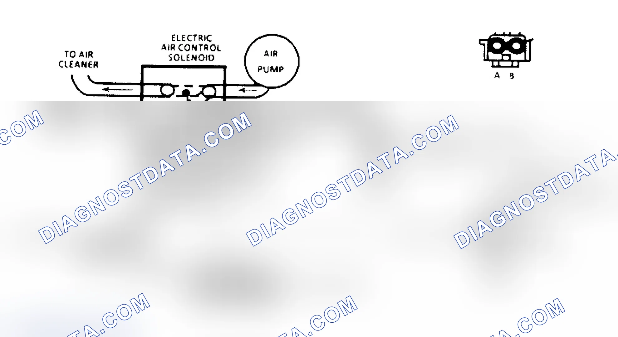 Scheme 118: AIR Management Check Schematic (Elect. Air Control Valve)