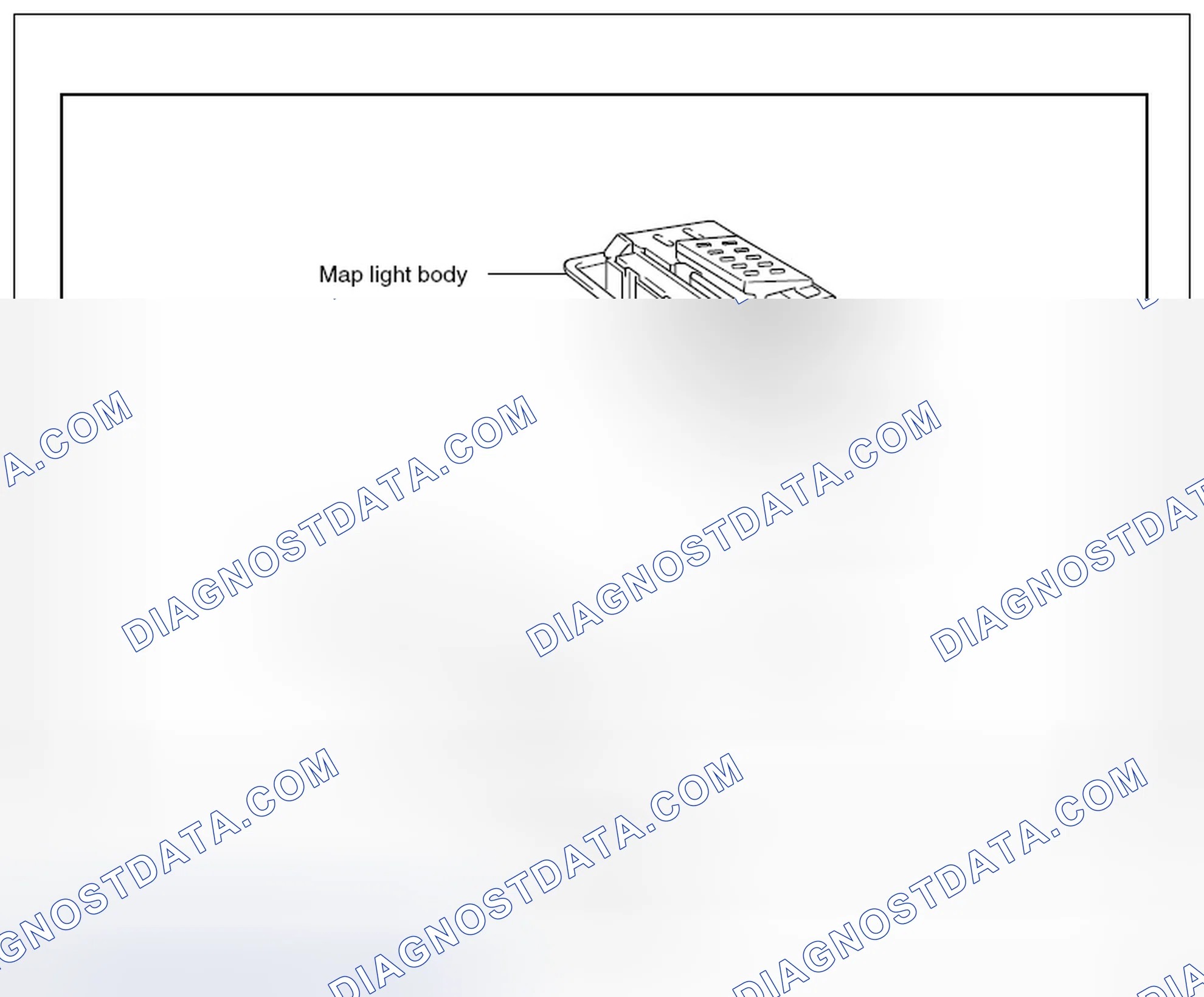 Scheme 35: Exploded View Of Map Light Assembly