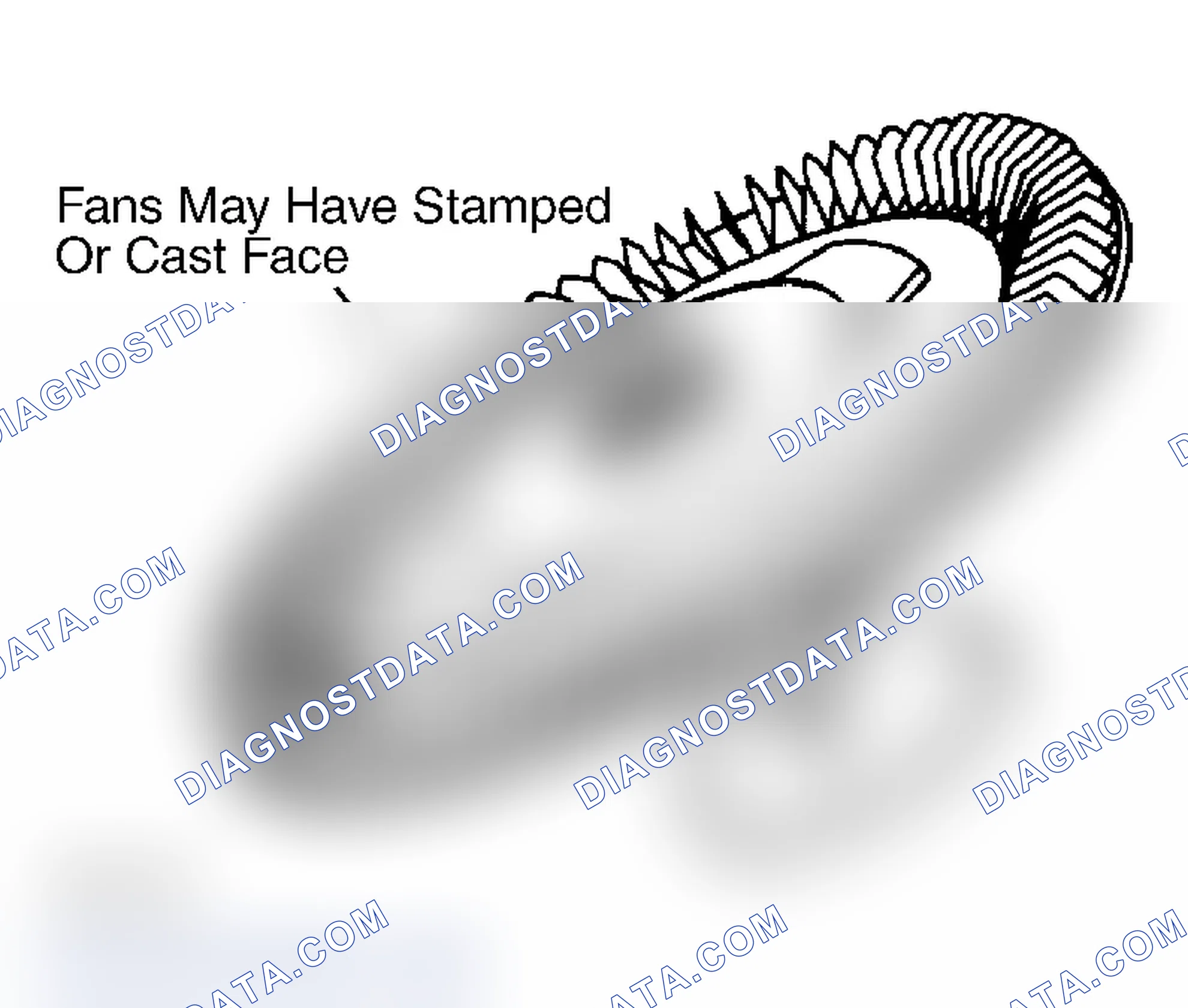 Scheme 7: Thermostatically Controlled Fan Assembly Shown with stamped face and bi-metallic coil spring.