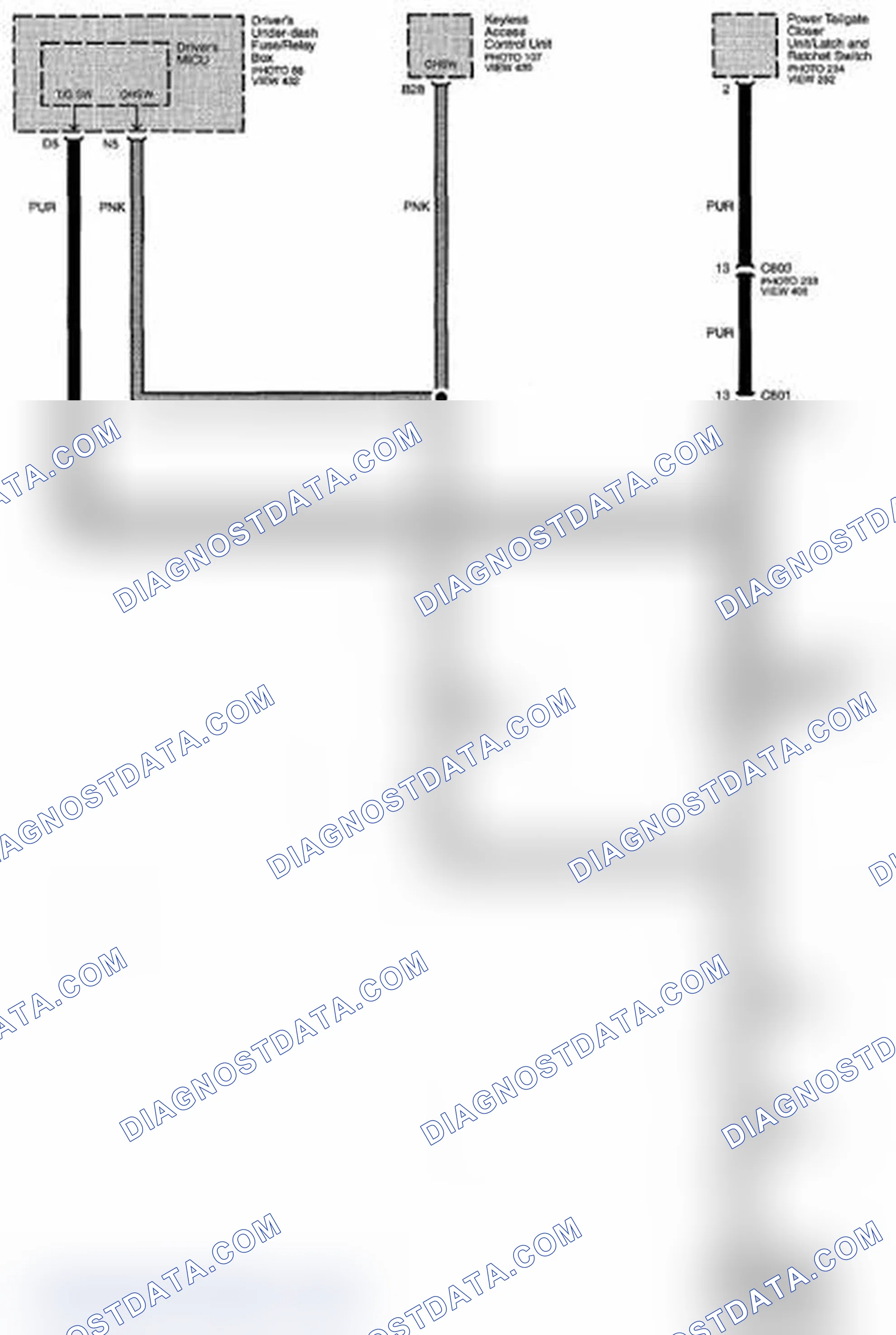 Scheme 116: Power Tailgate Position Circuit Diagram (Page 15-19)