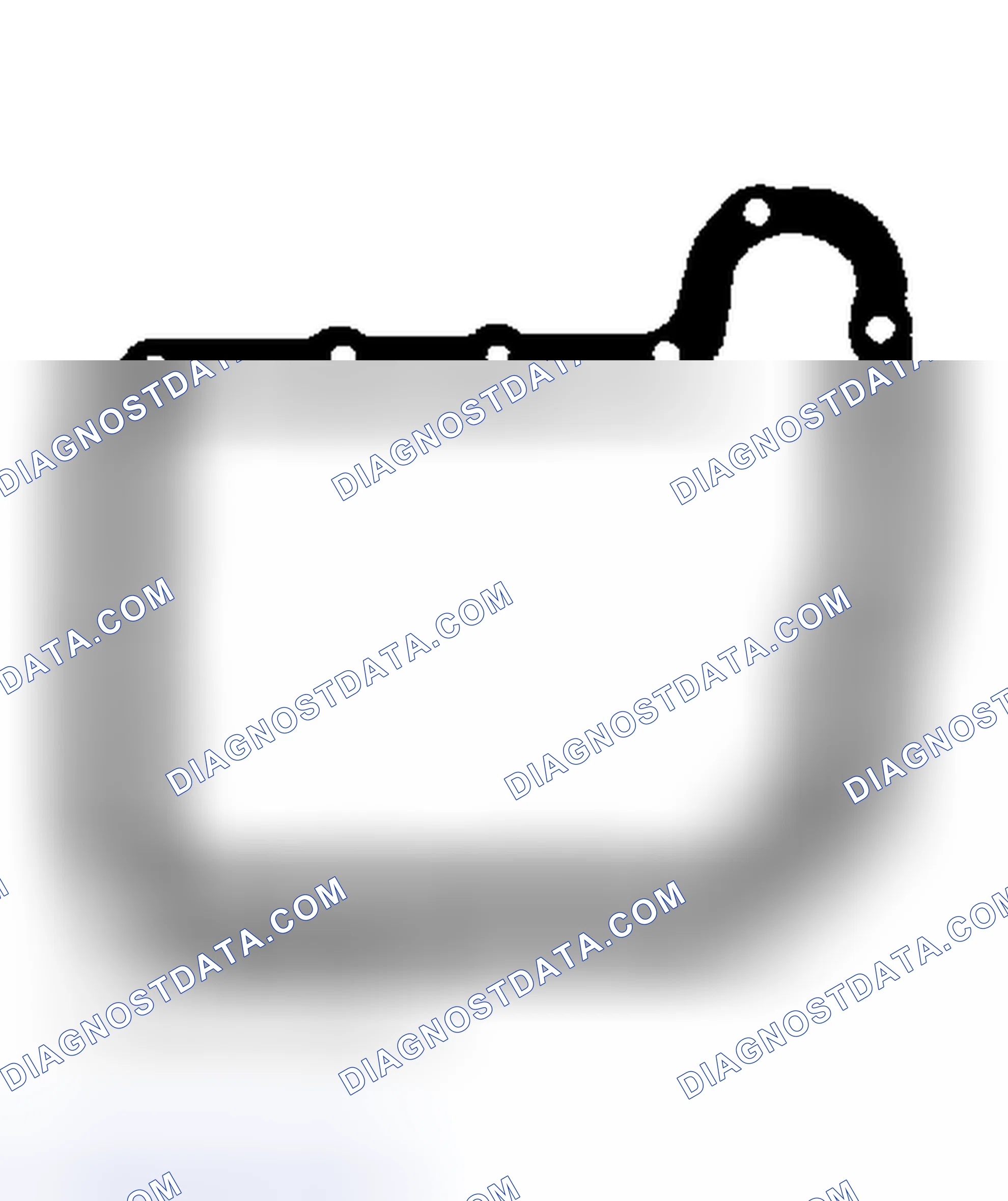 Scheme 30: Identifying Oil Pan Gasket (CD4E)