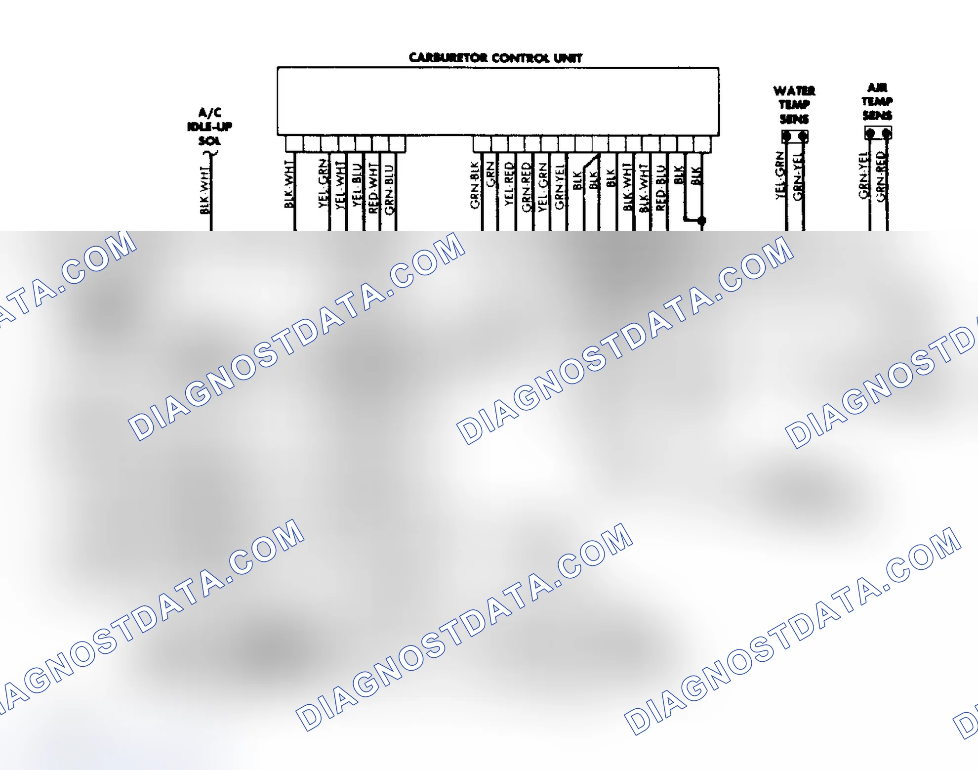 Scheme 13: FBC System Wiring Diagram (Montero & Pickup)