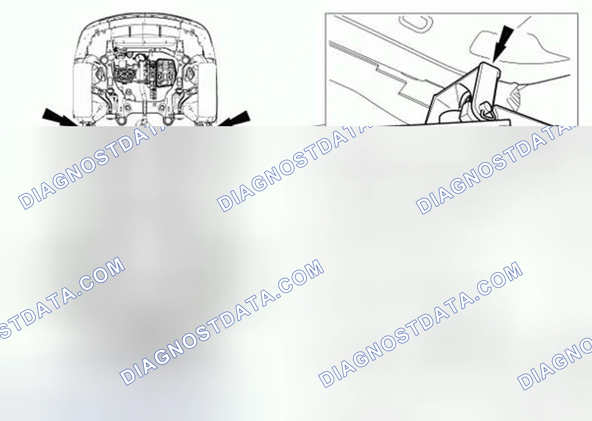 Scheme 1: Front and Rear - Jacking and Lifting Points