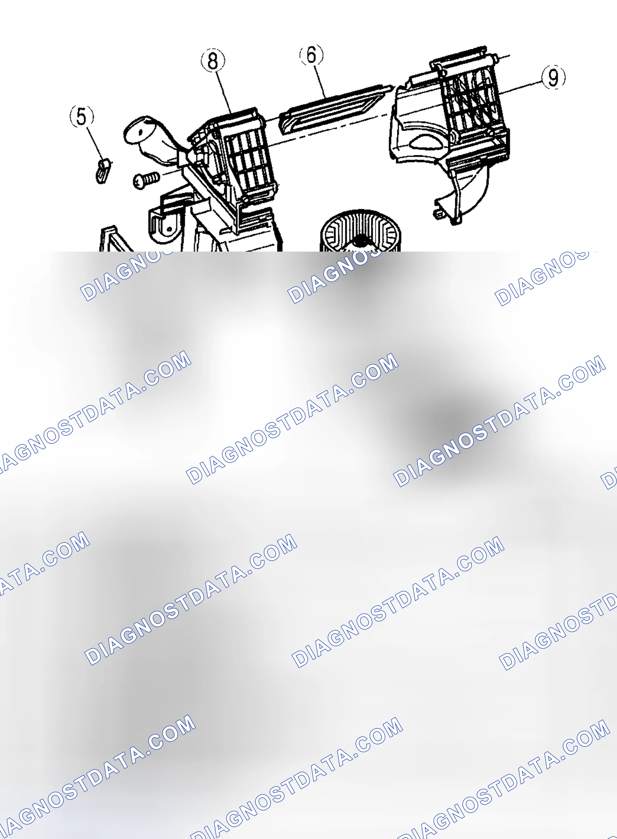 Scheme 127: BLOWER UNIT DISASSEMBLY/ASSEMBLY [L3 WITH TC]