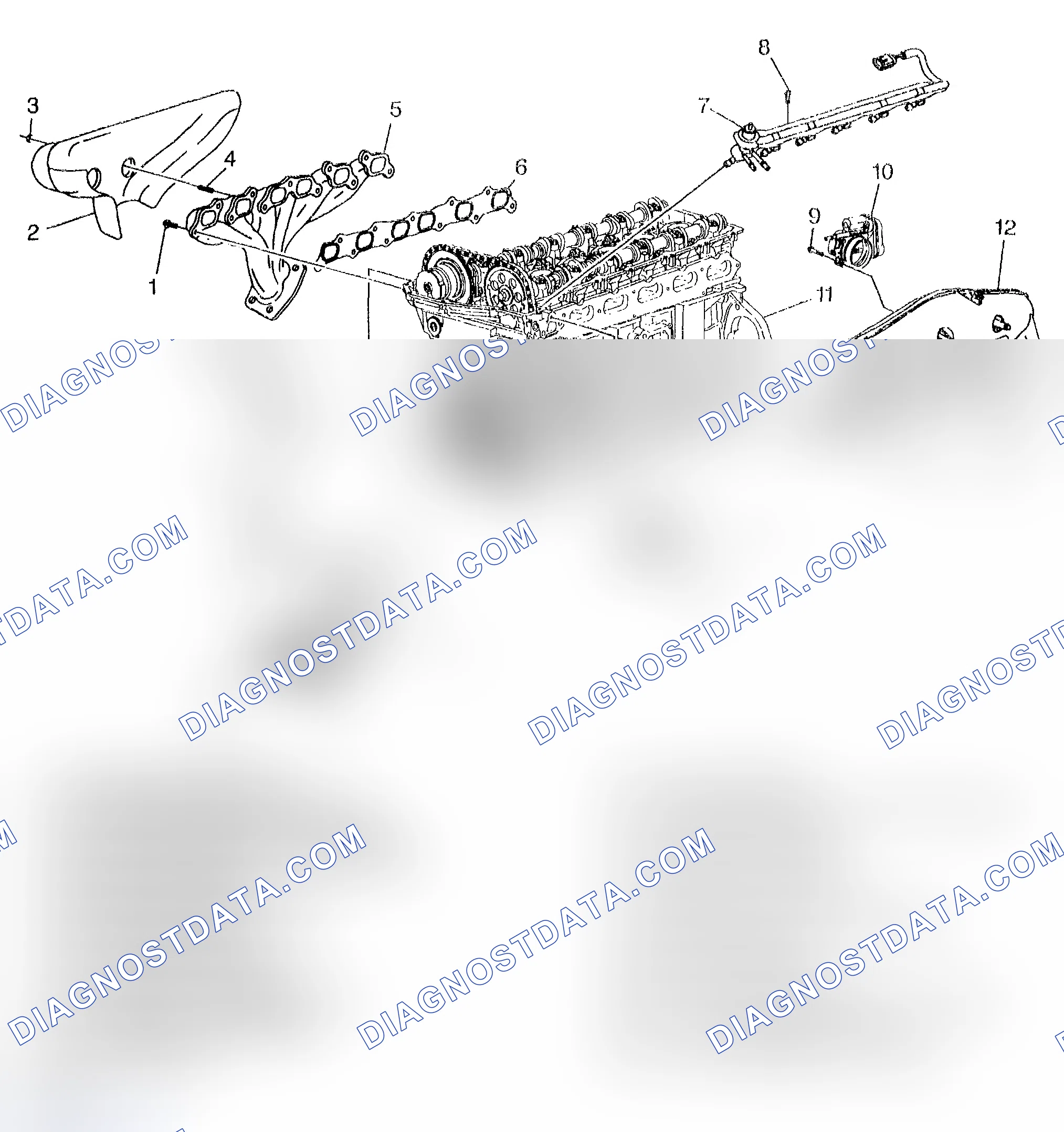 Scheme 810: Engine Exhaust and Components