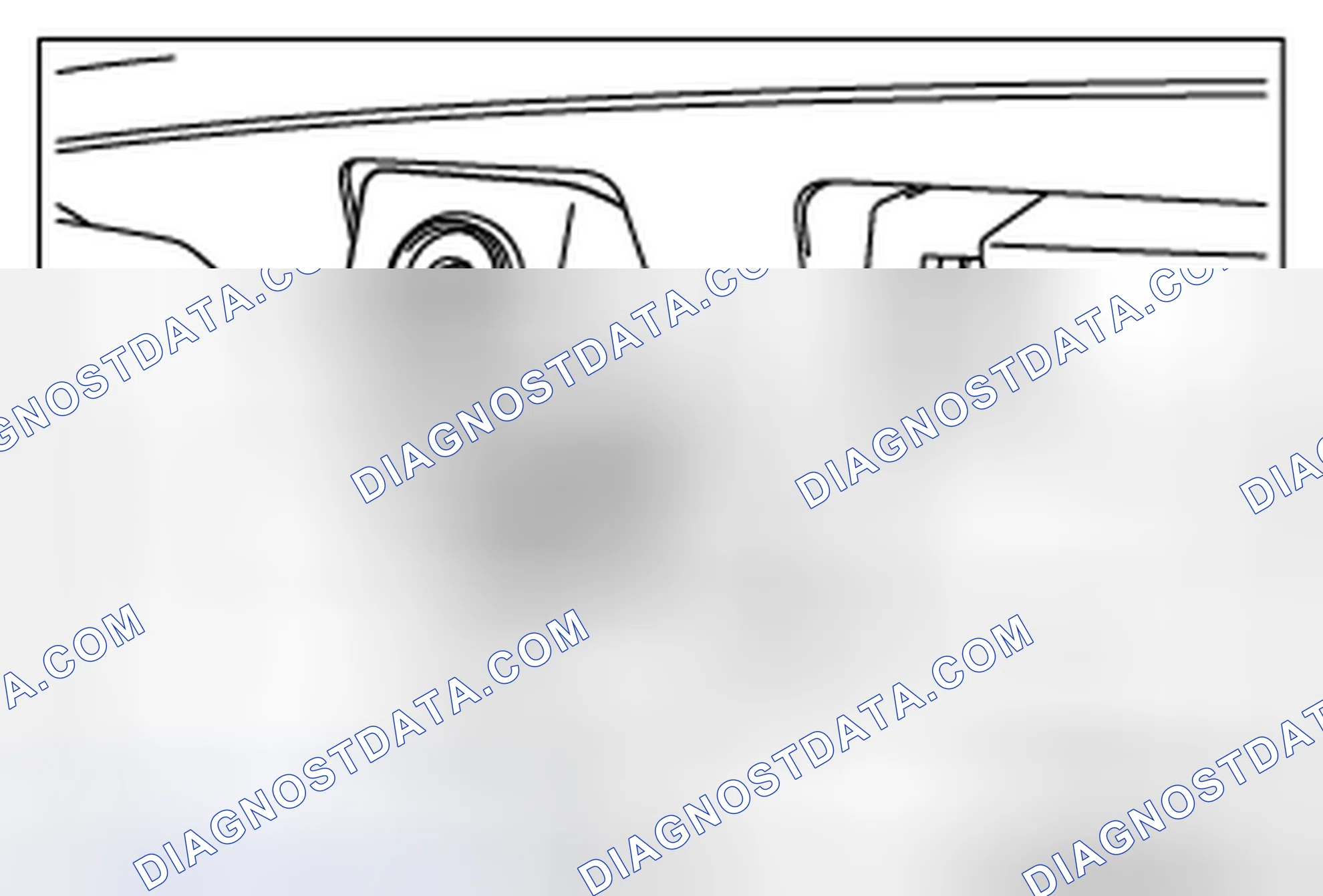 Scheme 18: << A >> REAR VIEW CAMERA REMOVAL