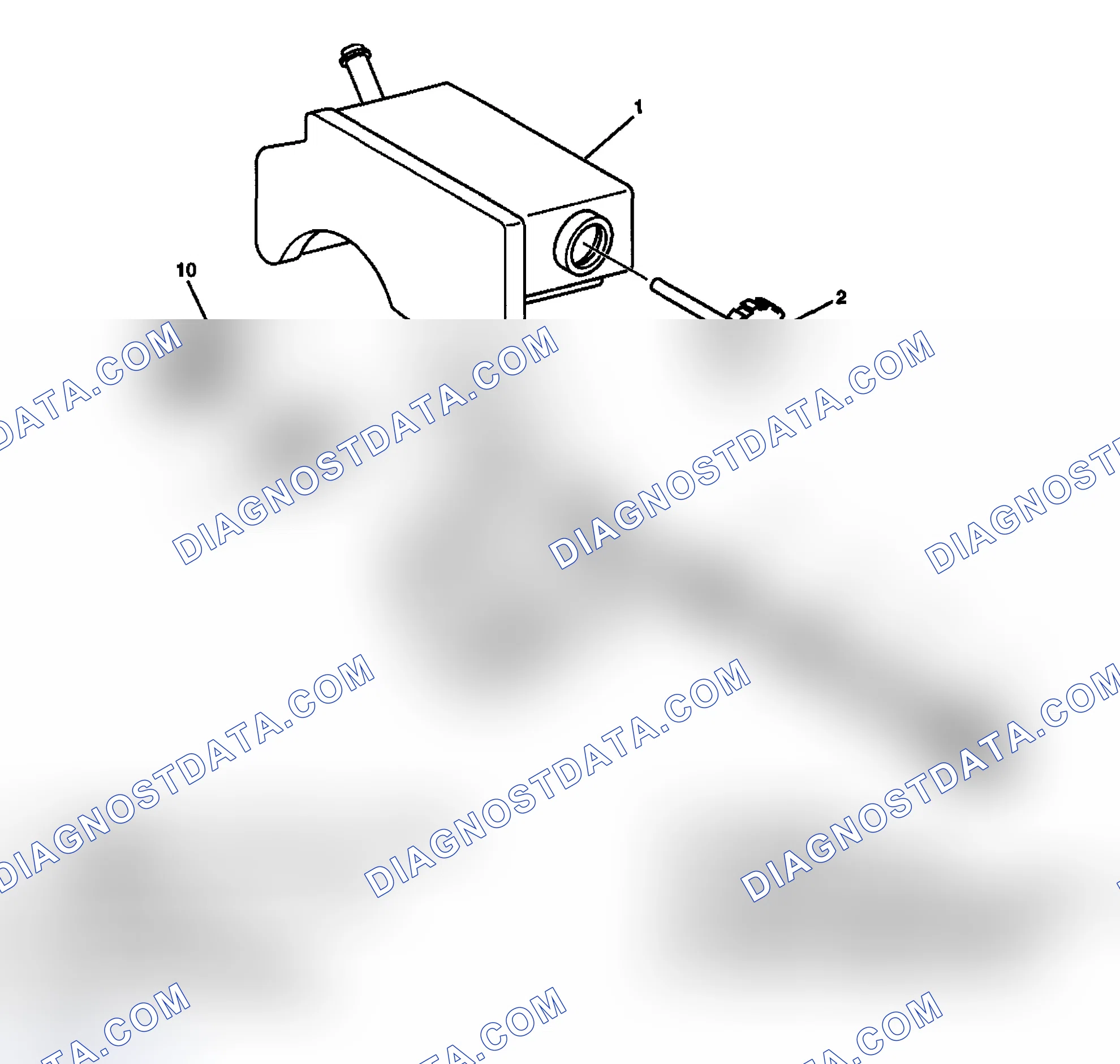 Scheme 4: Power Steering Pump Disassembled View (CB Series Pump)