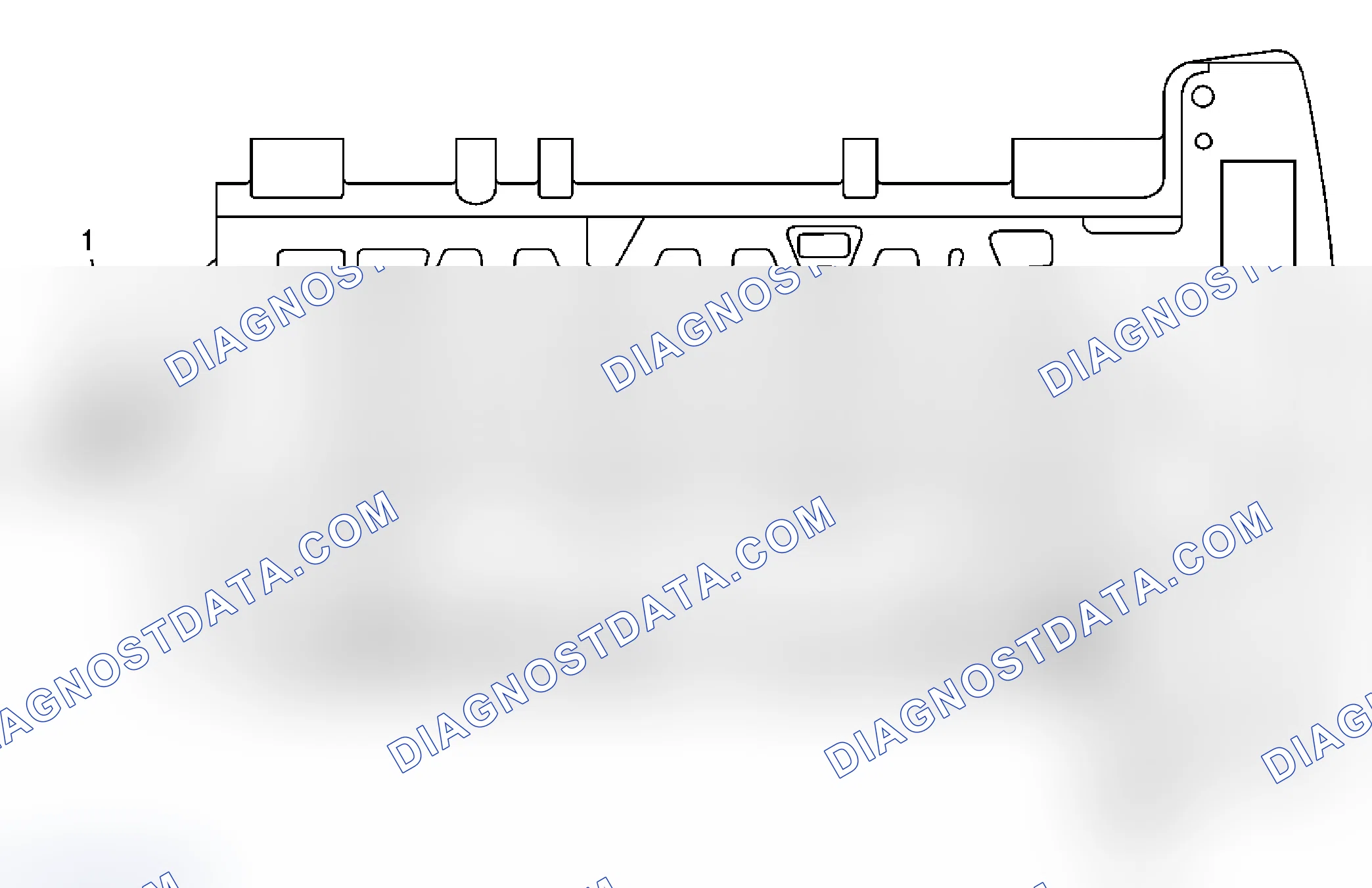 Scheme 17: Cylinder Head - Bottom View