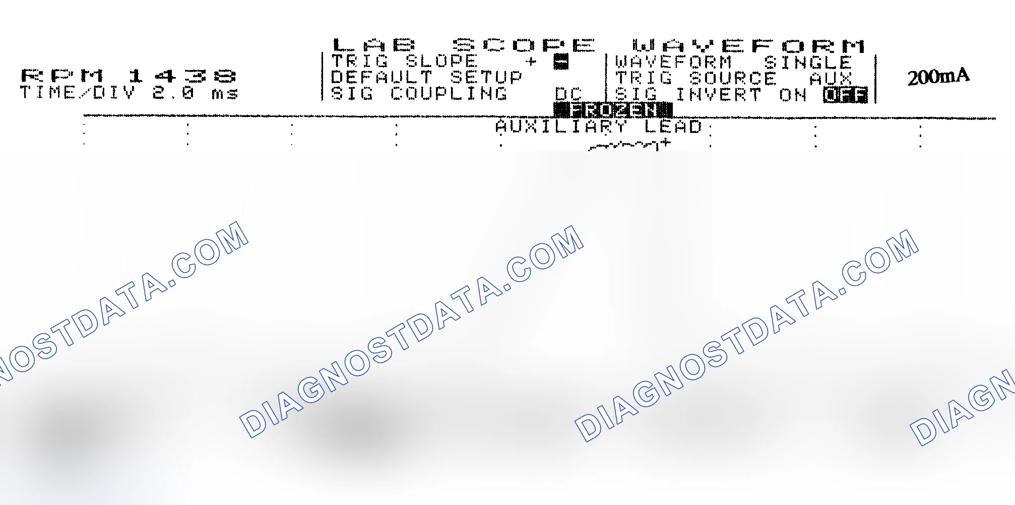 Scheme 15: Single Injector w/Normal Current Flow - Current Pattern