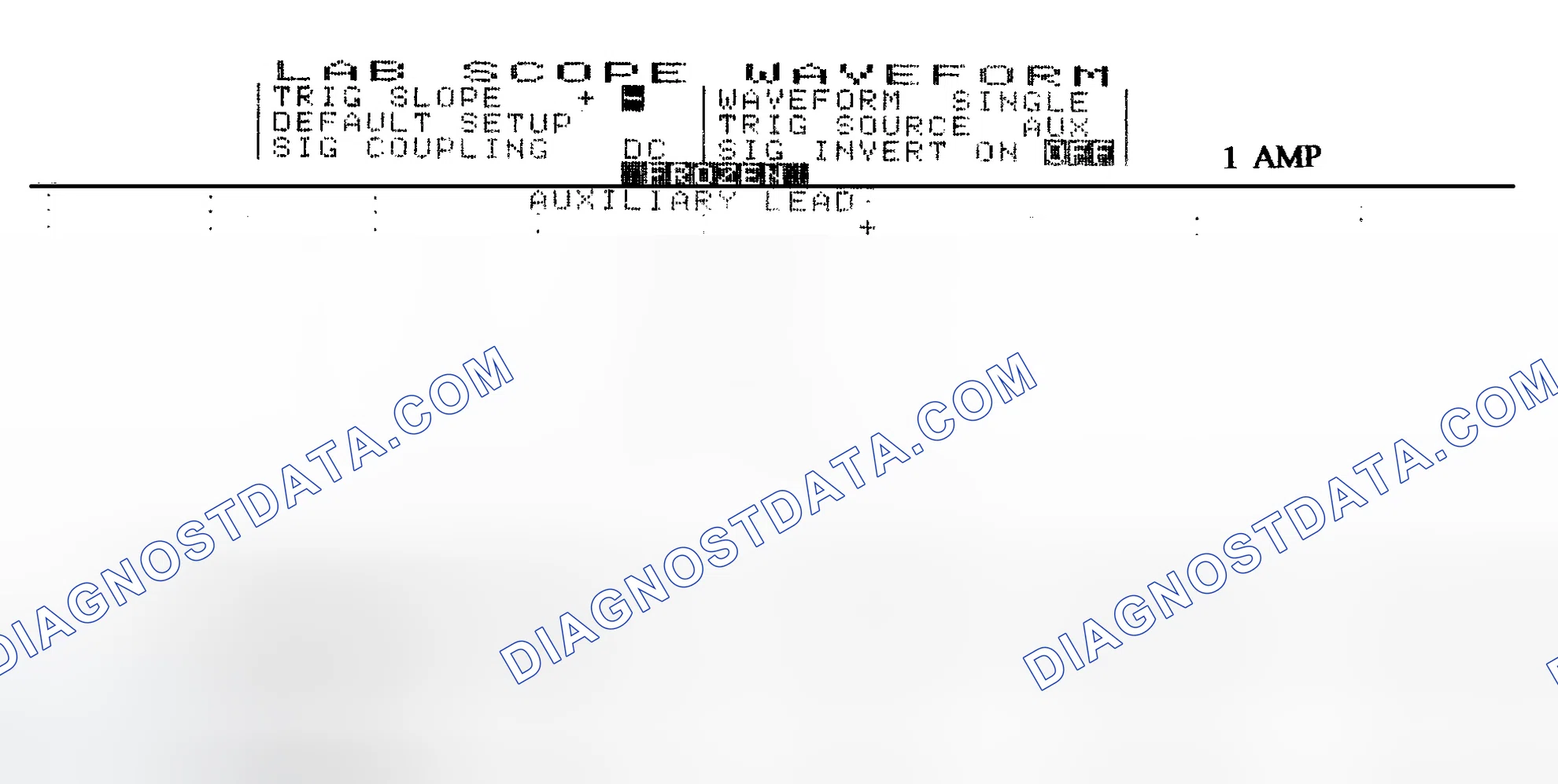 Scheme 20: Single Injector w/Normal Current Flow - Current Pattern