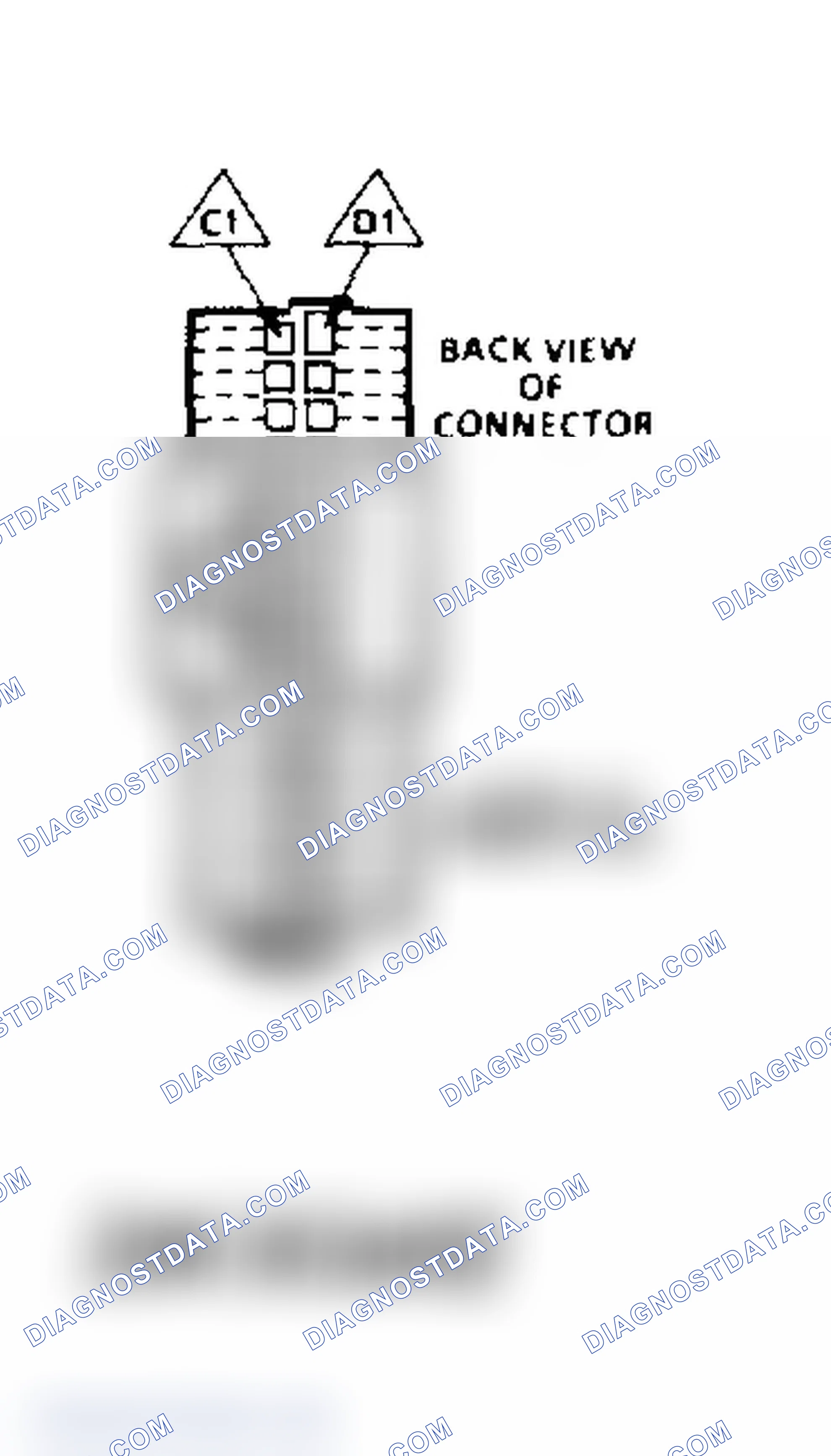 Scheme 30: ECM Terminal C-D Connector (3 Of 4) ("C" & "K" Series 5.0L & 5.7L With M/T)