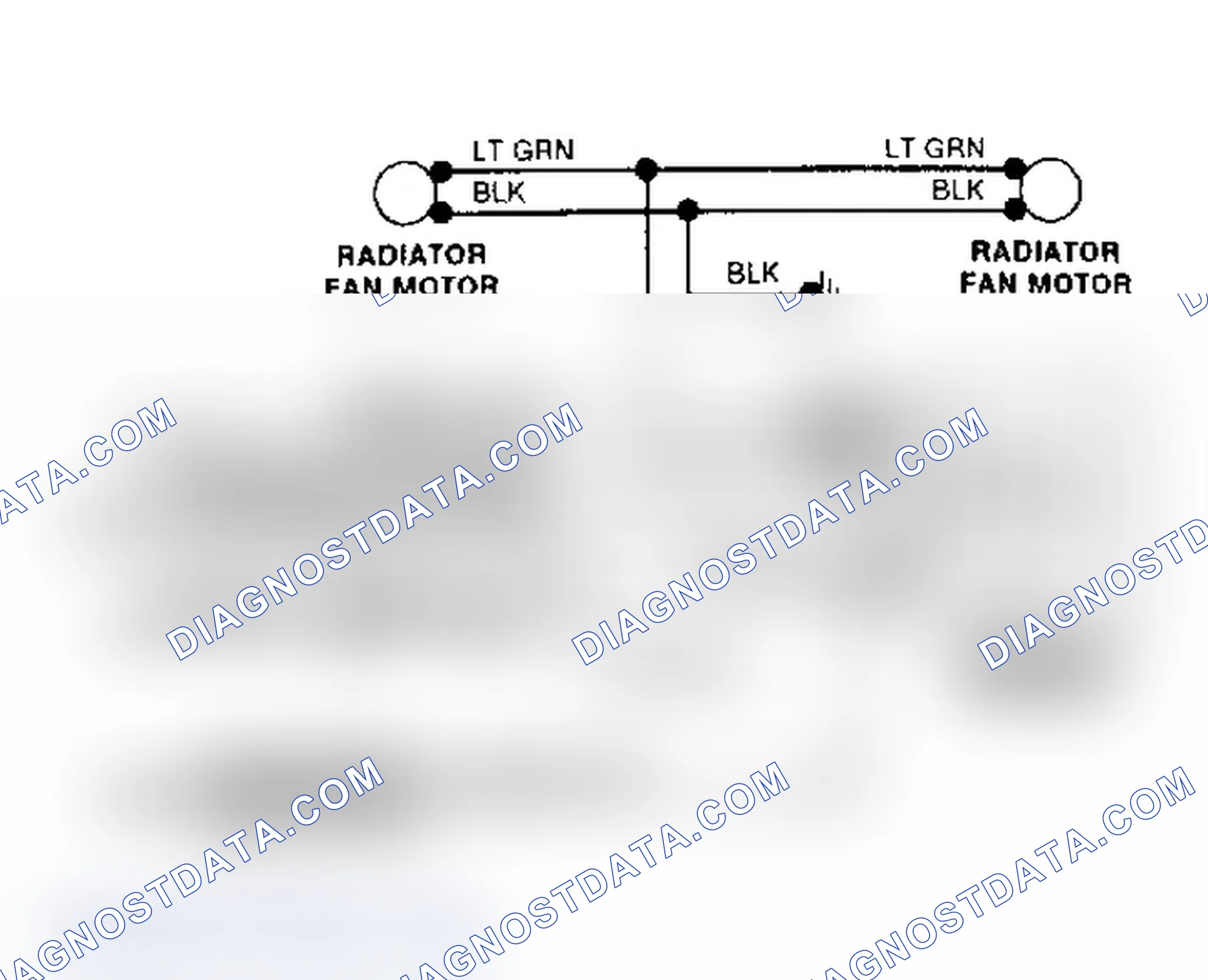 Scheme 9: Electric Cooling Fan Schematic (Dynasty, Fifth Avenue, Imperial & New Yorker - 3.0L, 3.3L & 3.8L)