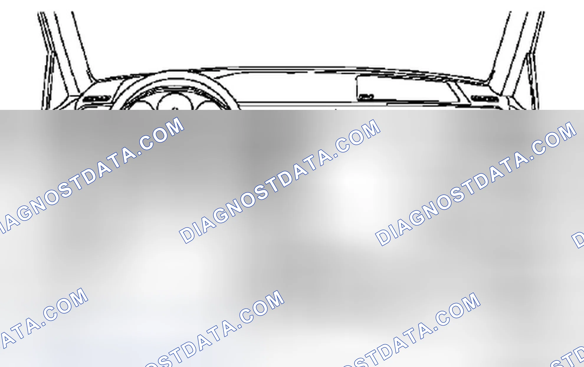 Scheme 133: Heater core temperature sensor, location - GF83.57-P-2101-02A