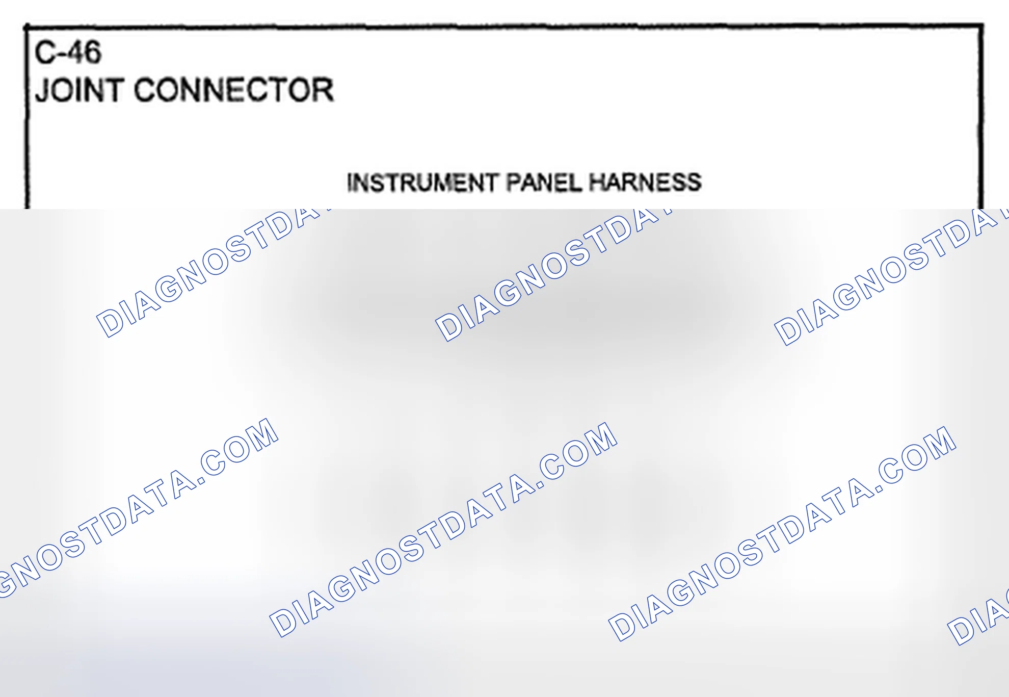 Scheme 72: Identifying Joint Connector Terminals (C-46)