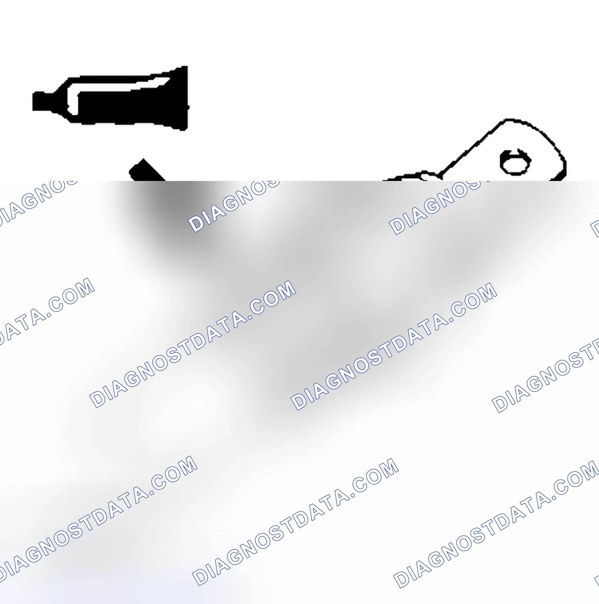 Scheme 427: >> F << ENGINE COOLANT TEMPERATURE GAUGE UNIT INSTALLATION