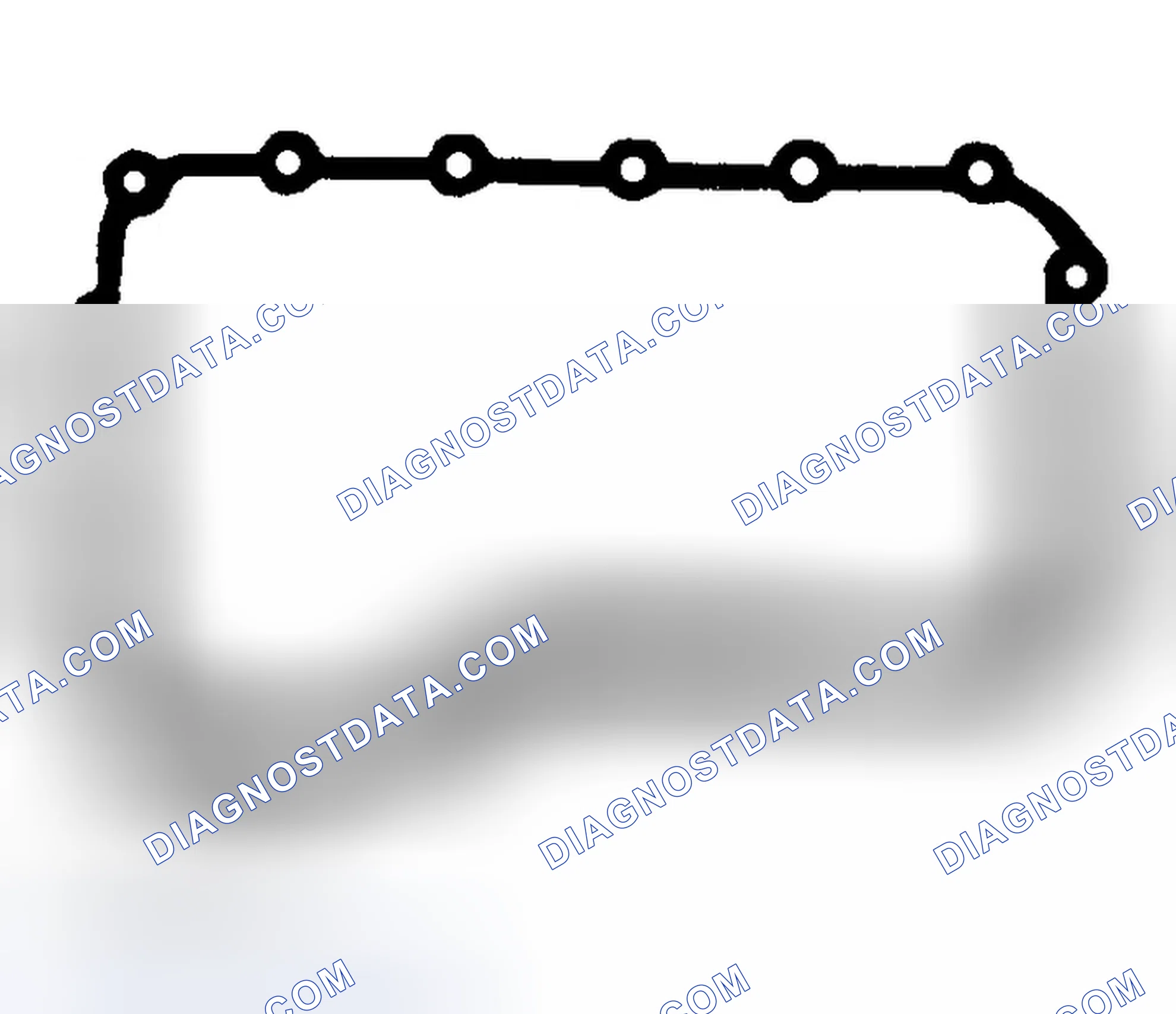 Scheme 32: Identifying Oil Pan Gasket (F4E-III/F4E Type "F")