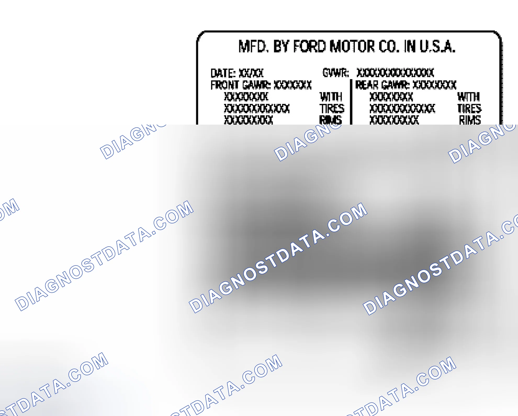 Scheme 10: Engine Calibration Information (Truck)