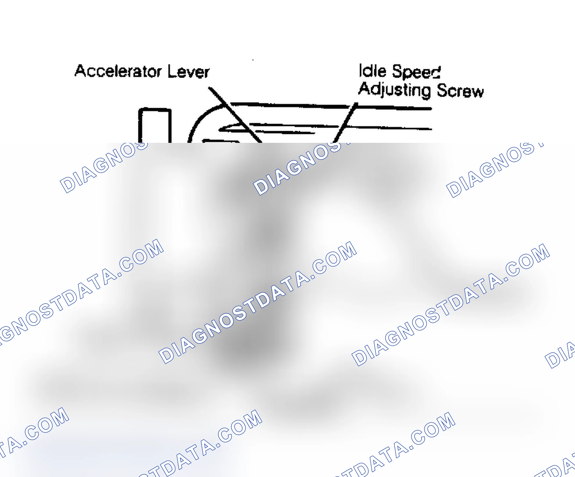 Scheme 19: 2.3L Idle Speed Adjusting Screw