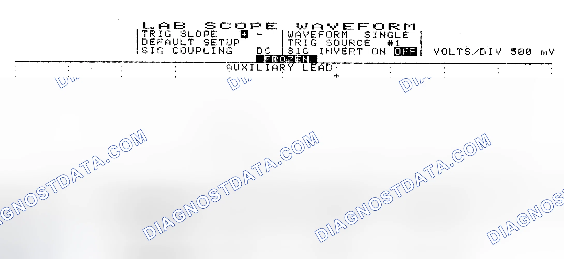 Scheme 10: Single Injector w/Excessive Current Flow - Current Pattern