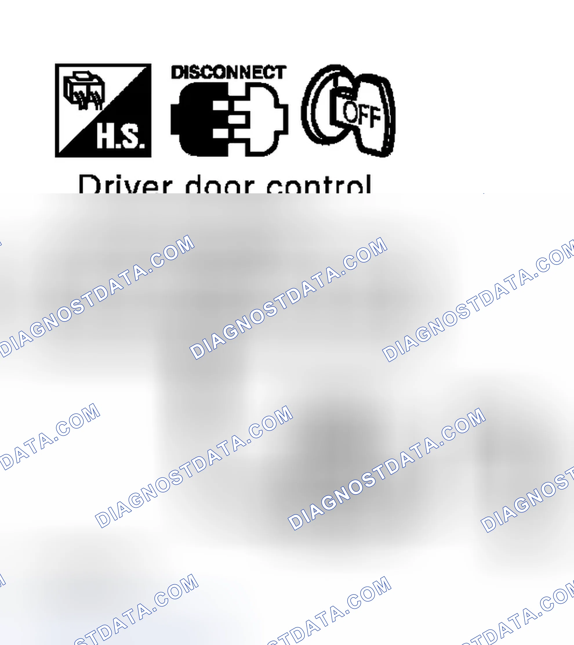 Scheme 53: Driver Door Control Unit Circuit Check