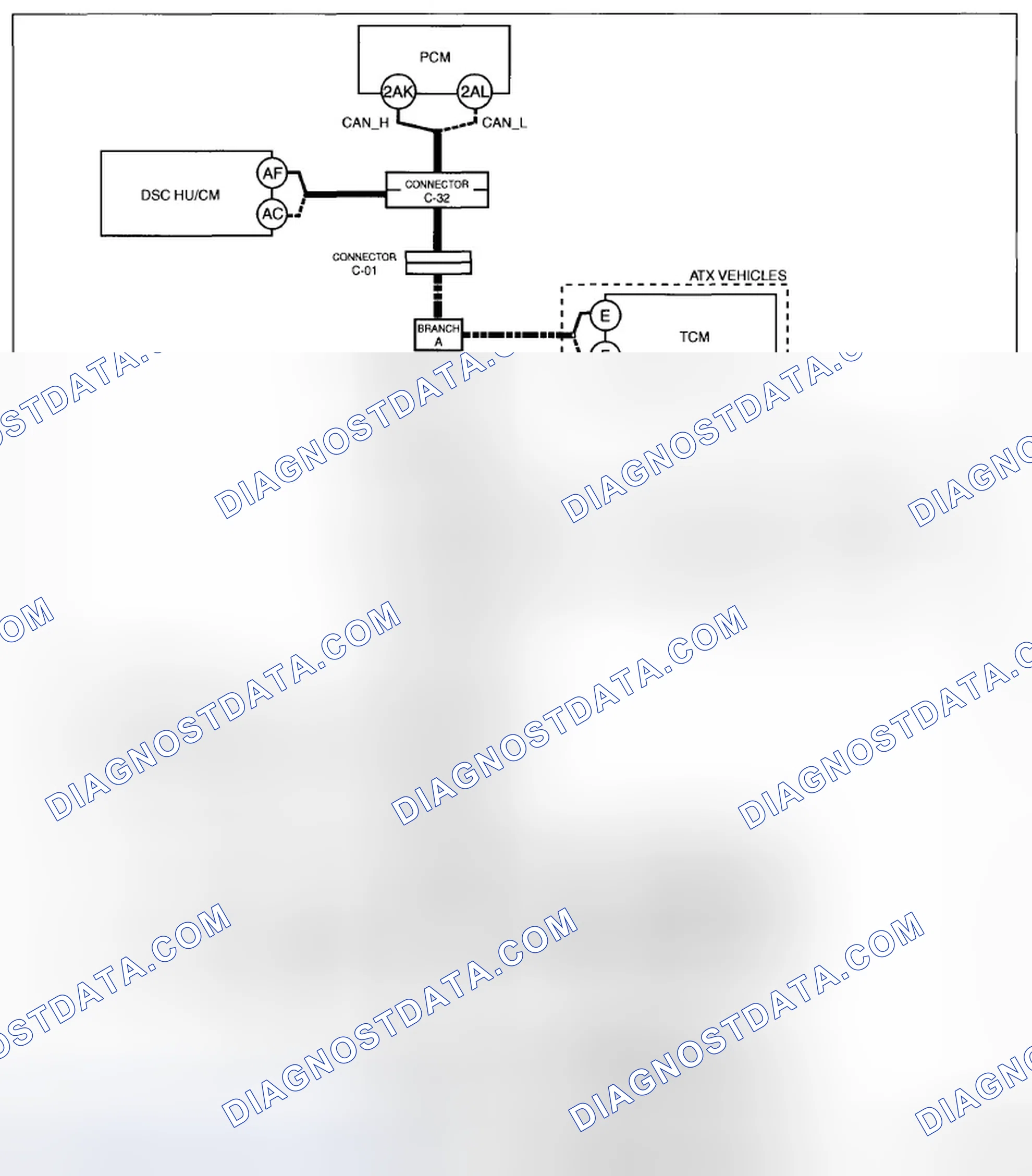 Scheme 23: On-Board Diagnostic System - Wiring Diagram (Possible Cause L)