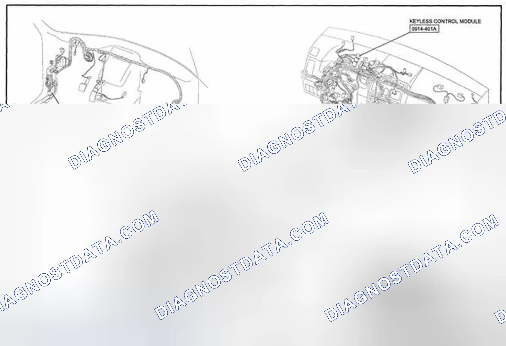 Scheme 233: Keyless Entry System (With Advanced Keyless Entry And Start System) Wiring Diagram - 0914-4e (2 Of 2)