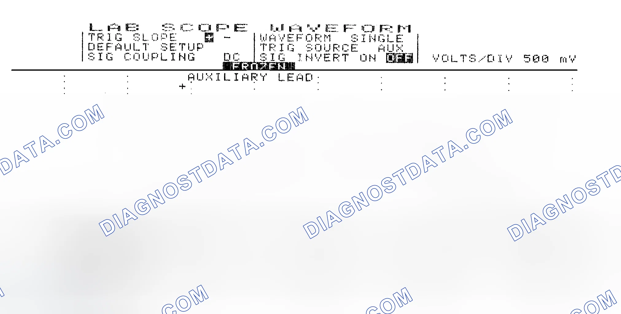Scheme 14: Single Injector w/Excessive Current Flow - Current Pattern