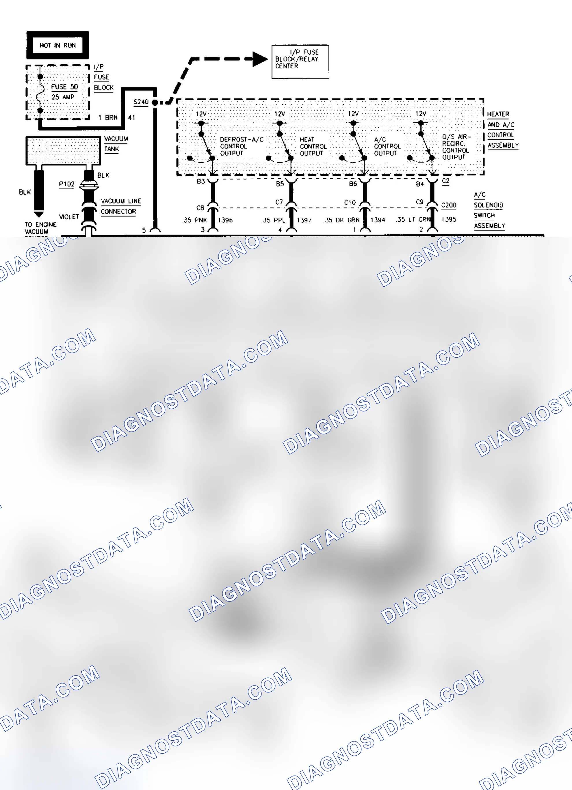 Scheme 7: VACUUM HOSE DIAGRAM(S)