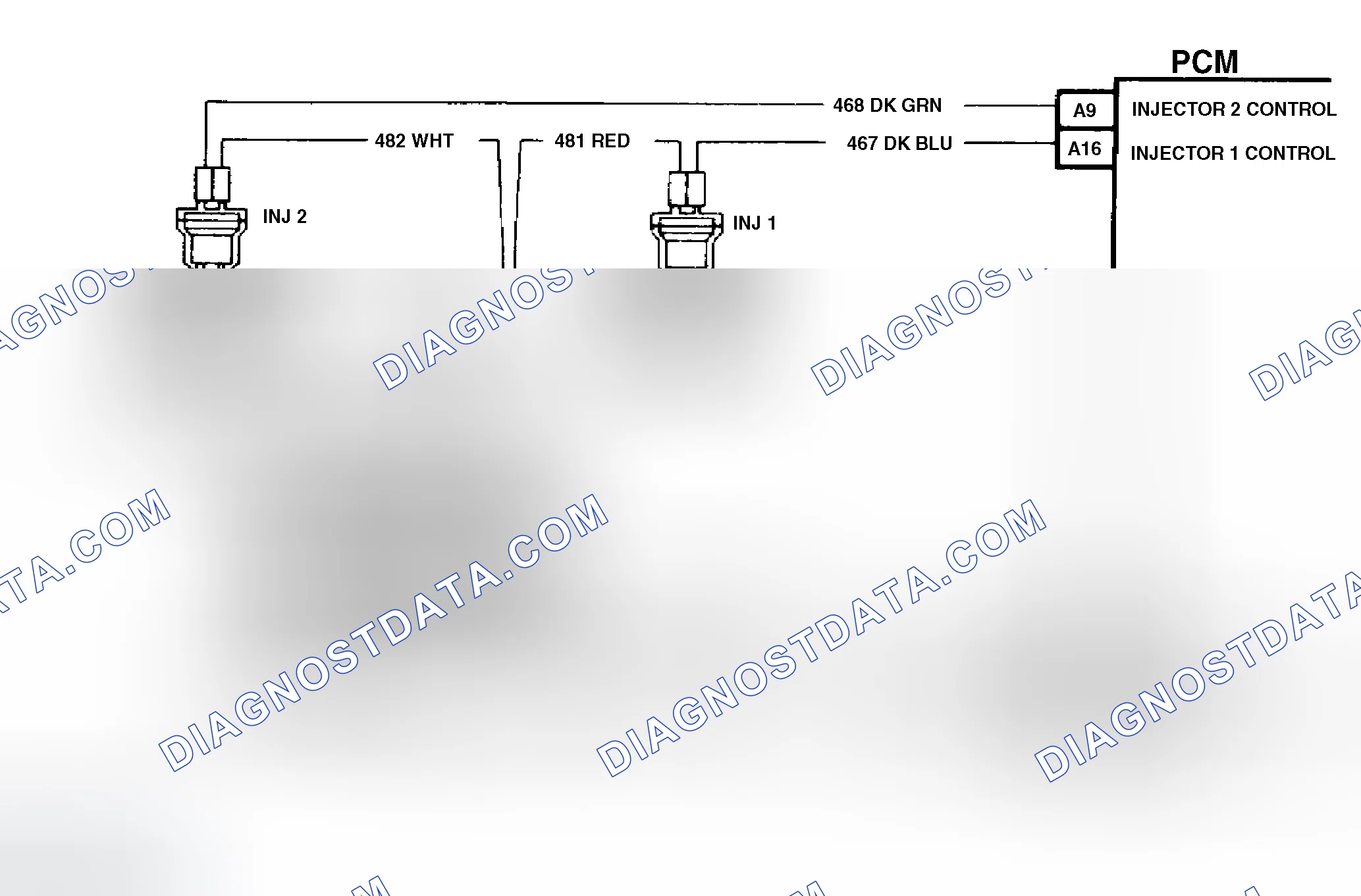 Scheme 124: Code 42 Schematic ("P" Series A/T) Ignition Control