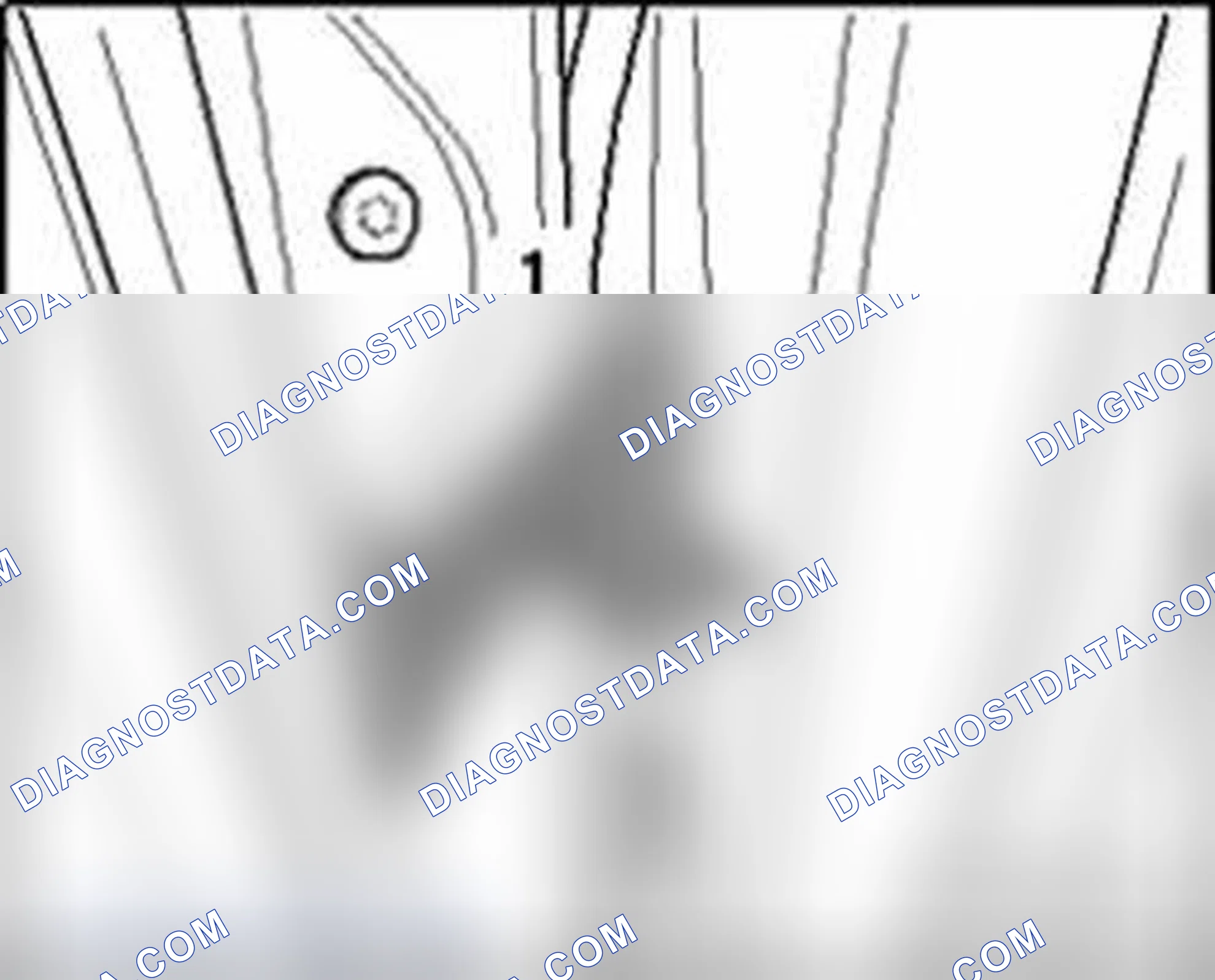 Scheme 352: Left door connector, disconnecting