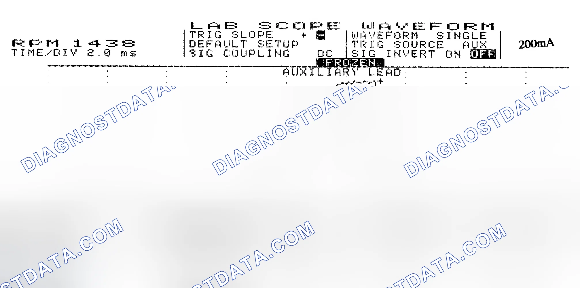 Scheme 15: Single Injector w/Normal Current Flow - Current Pattern