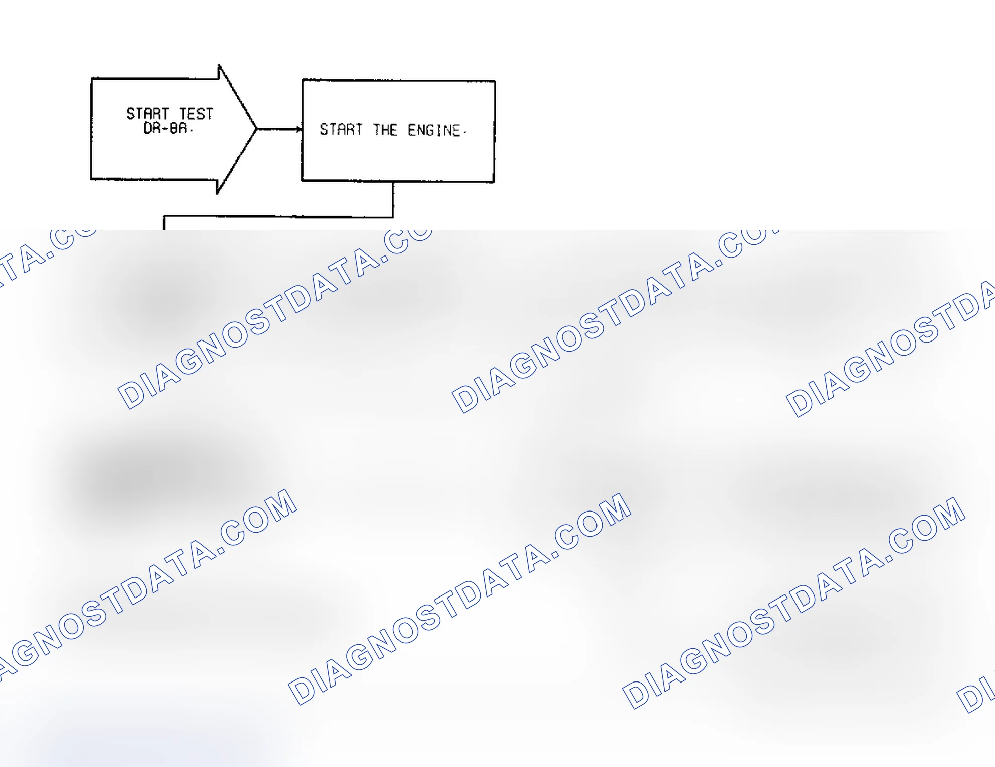 Scheme 258: Test DR-8A Code 21: Diagnostic Flow Chart (1 of 2)
