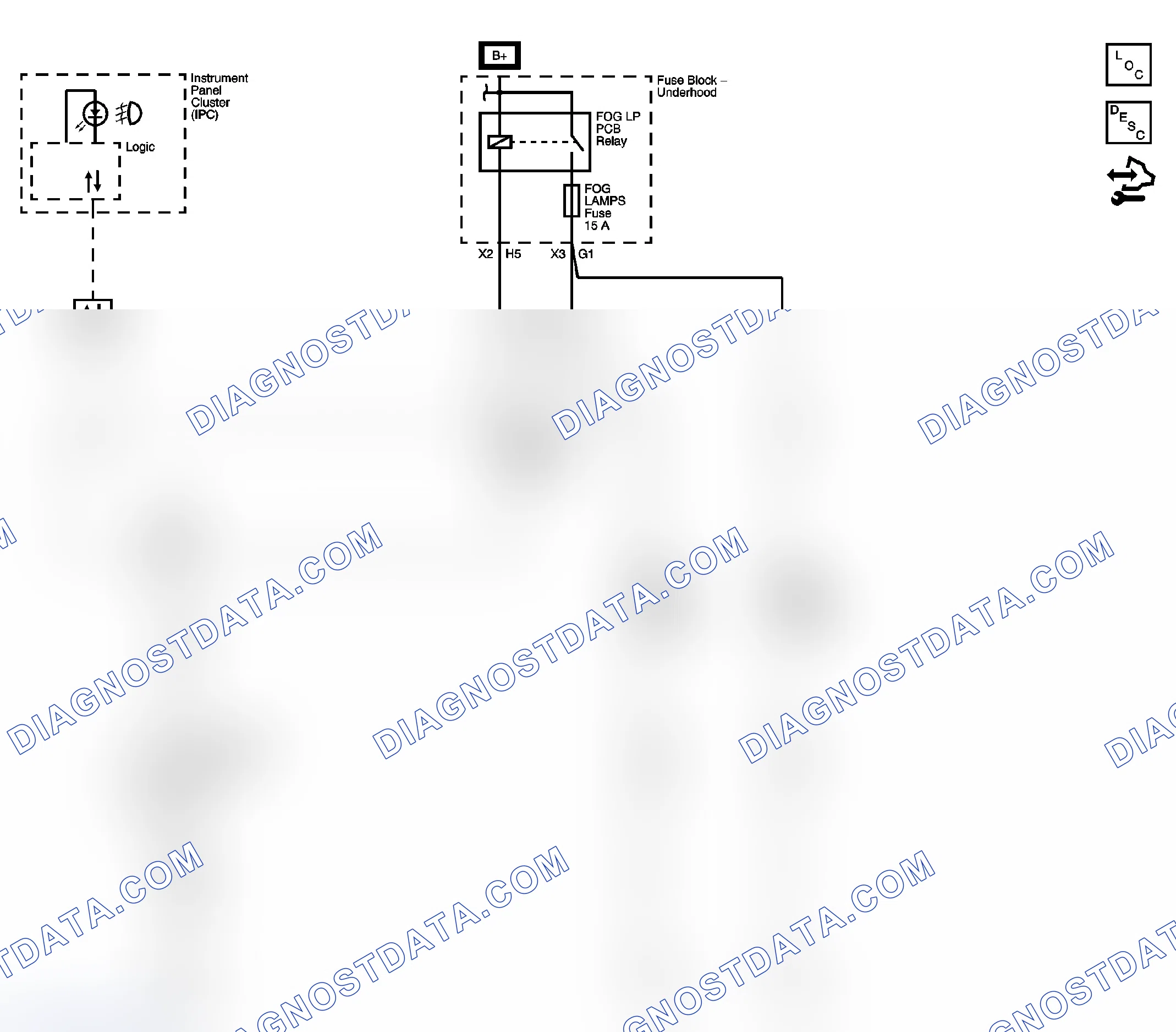 Scheme 5: Fog Lights Wiring Schematics