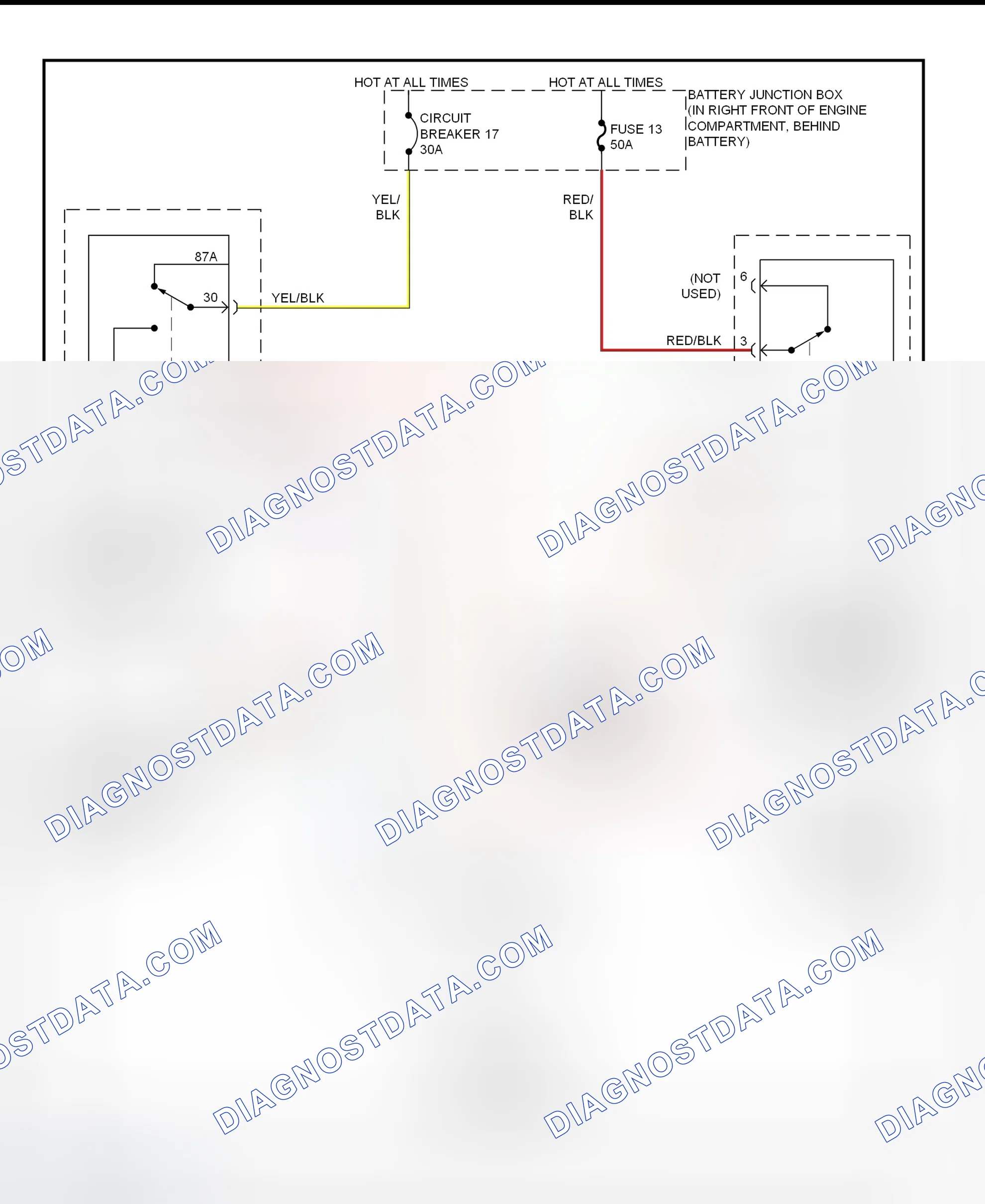 Scheme 21: Electric Cooling Fan Wiring Diagram (Crown Victoria & Grand Marquis)