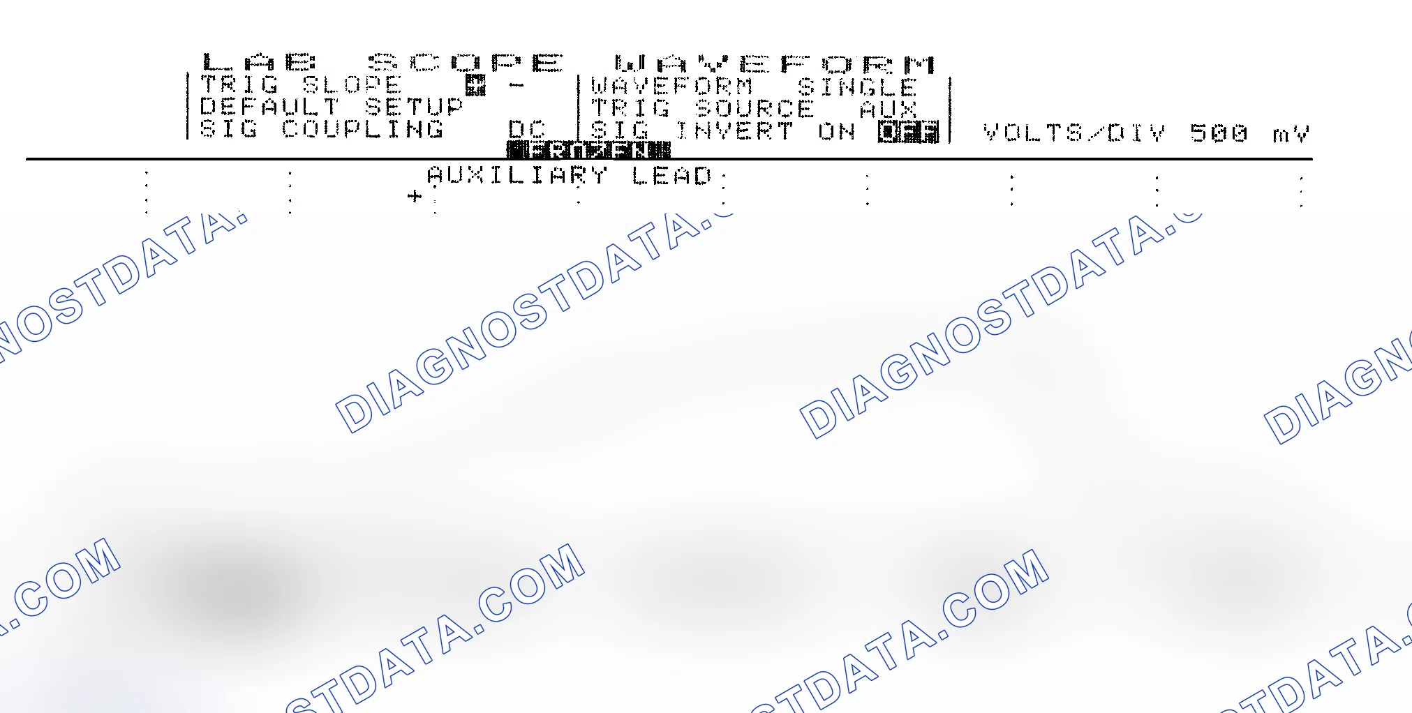 Scheme 14: Single Injector w/Excessive Current Flow - Current Pattern