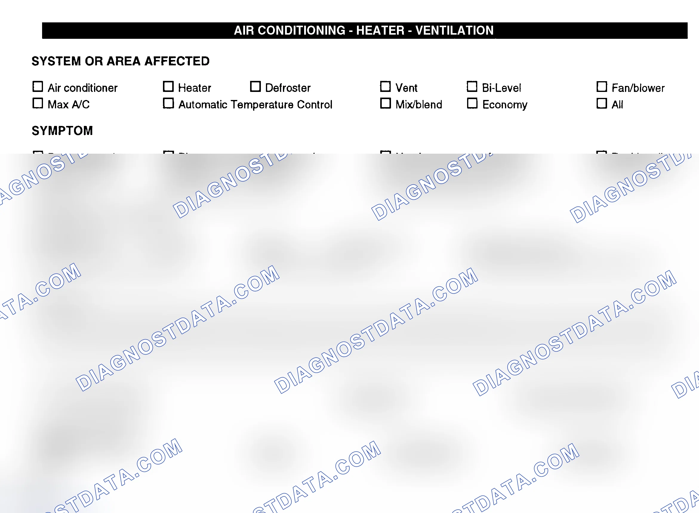 Scheme 8: Air Conditioning, Heater & Ventilation