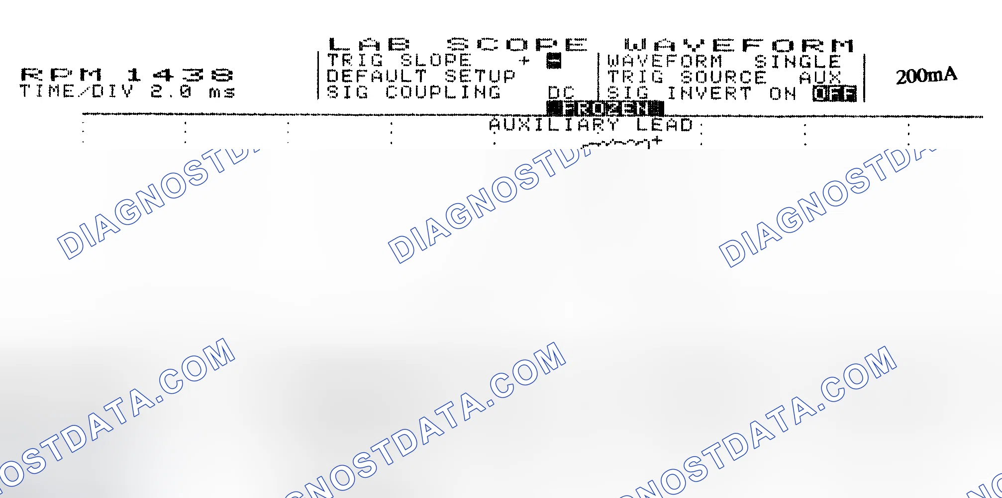 Scheme 15: Single Injector w/Normal Current Flow - Current Pattern